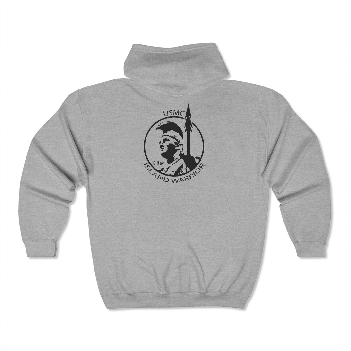 Island Warrior Zip-Up Hoodie
