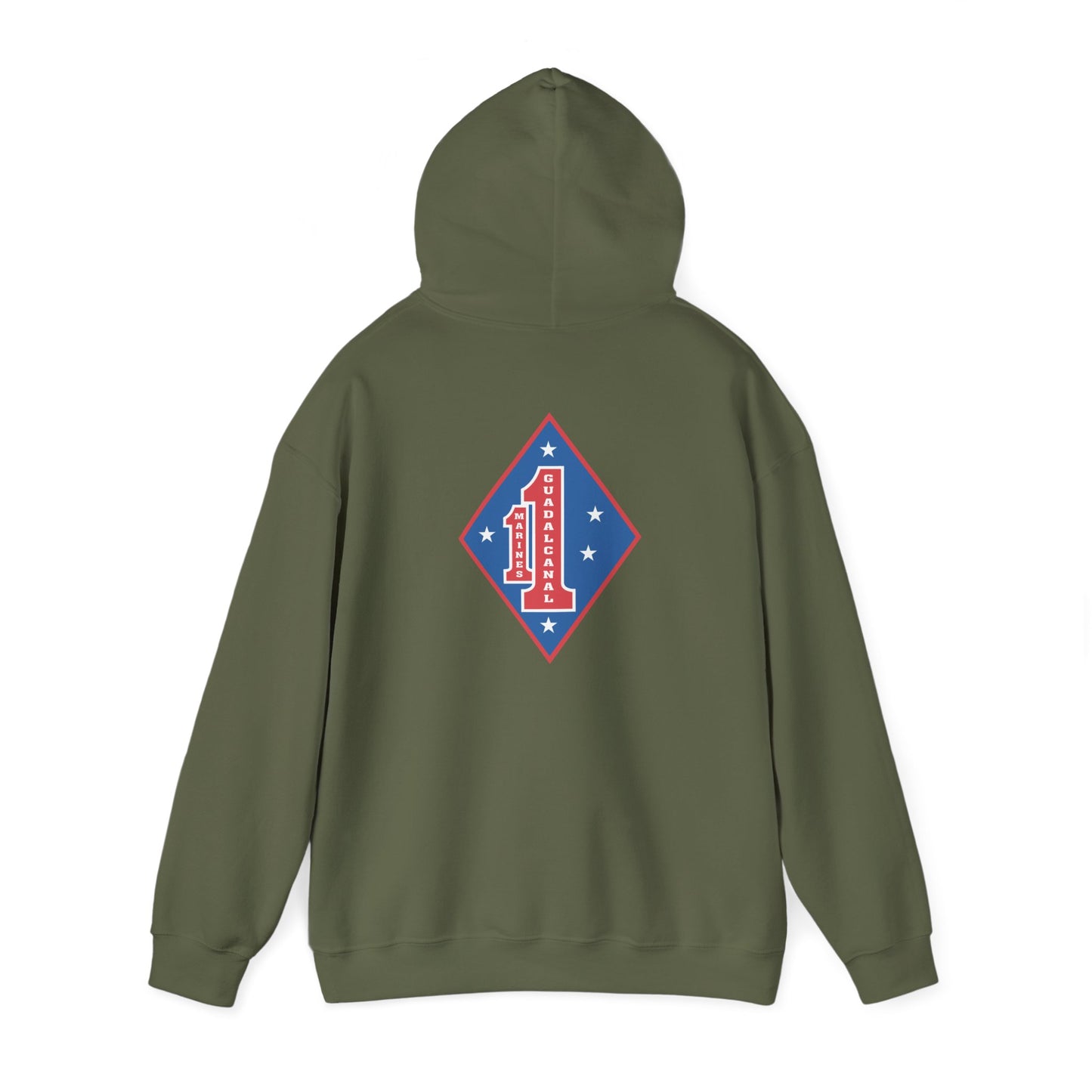 1st Marine Regiment Full Color Hoodie