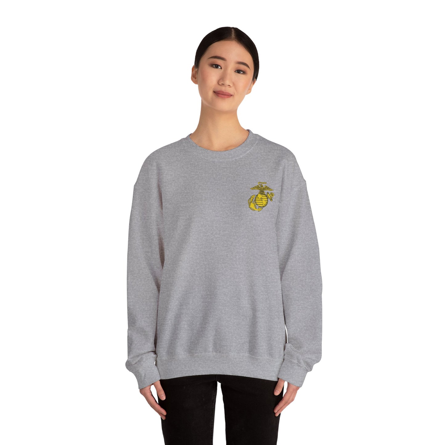 Old School Mighty P-3 w/ Yellow EGA Crewneck Sweater