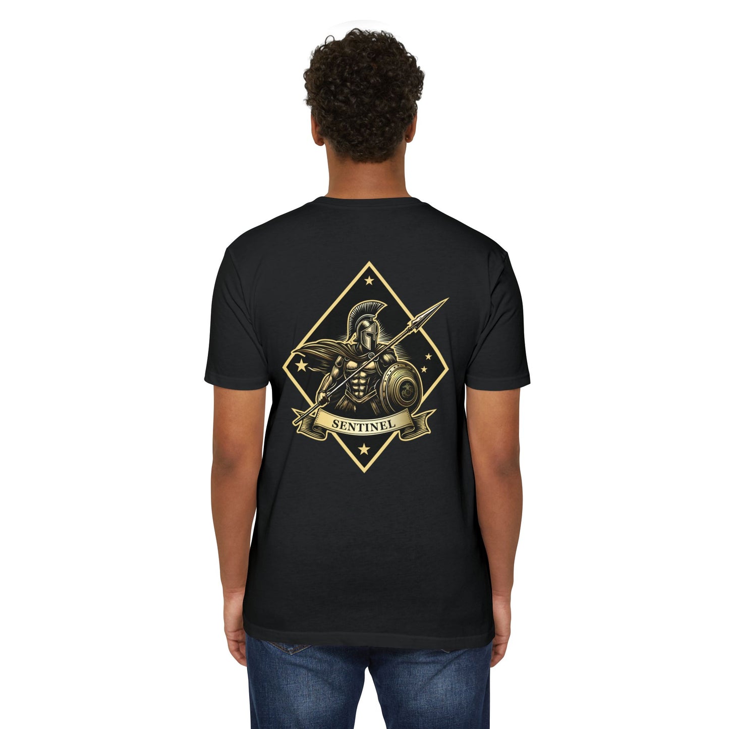 1st Marine Regiment Sentinel Company Black Tee