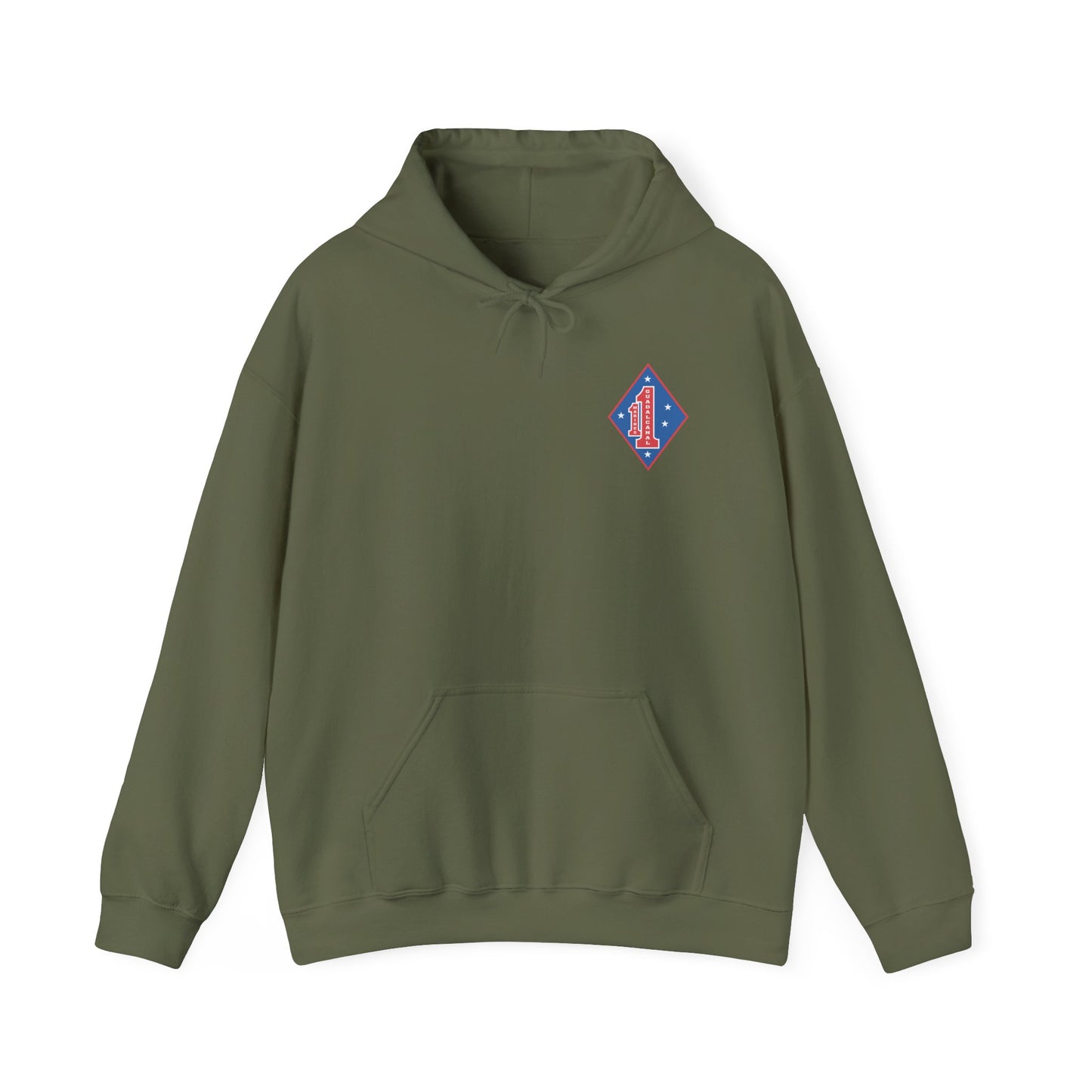 1st Marine Regiment Full Color Hoodie