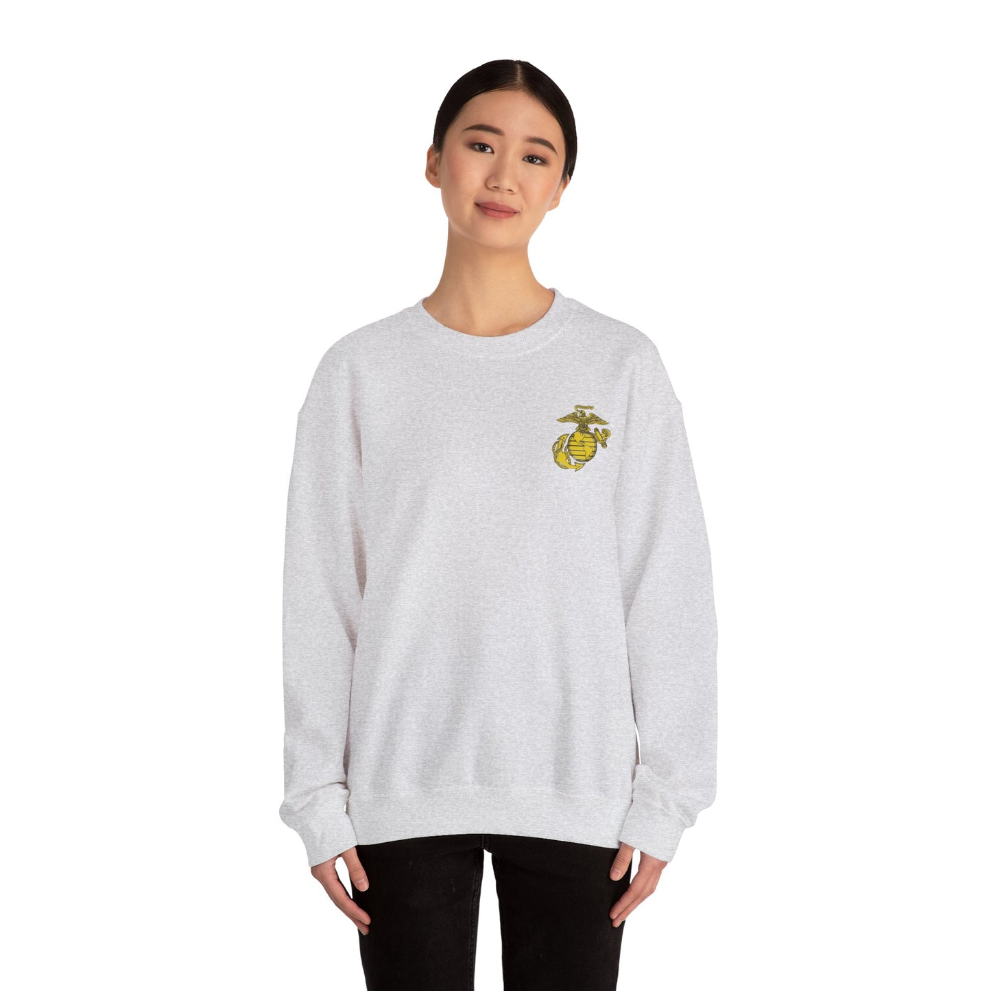 Old School Mighty P-3 w/ Yellow EGA Crewneck Sweater