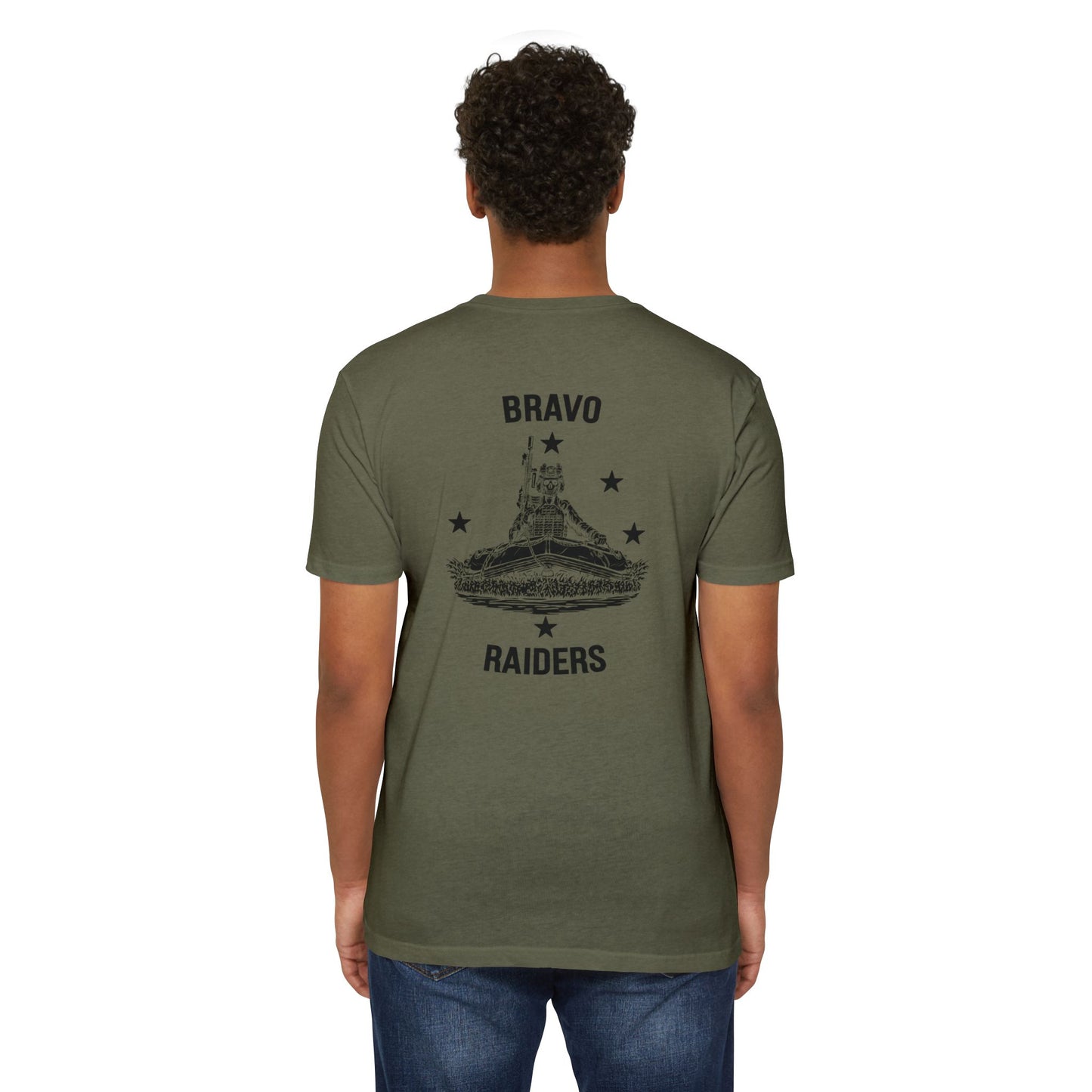 1st Battalion 1st Marines Bravo Co. Green Unit Tee