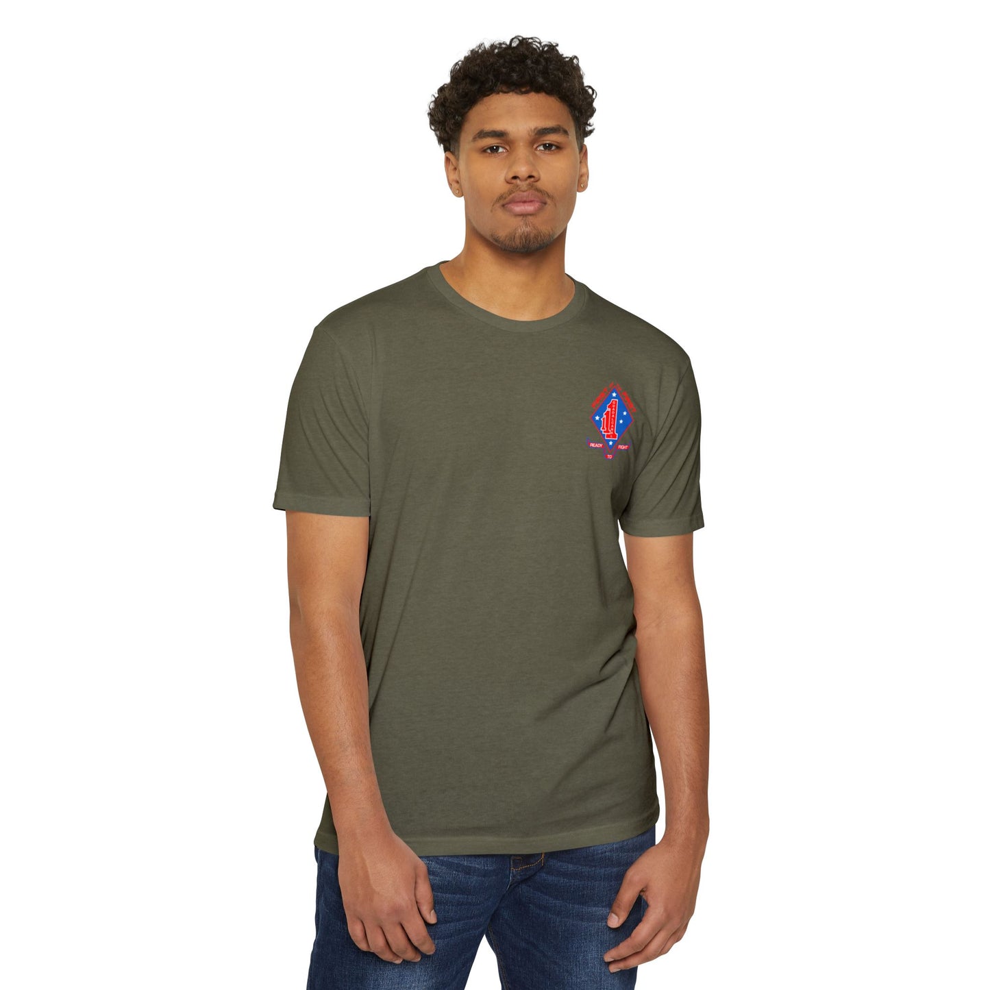 1st Battalion 1st Marines Full Color Unit Tee