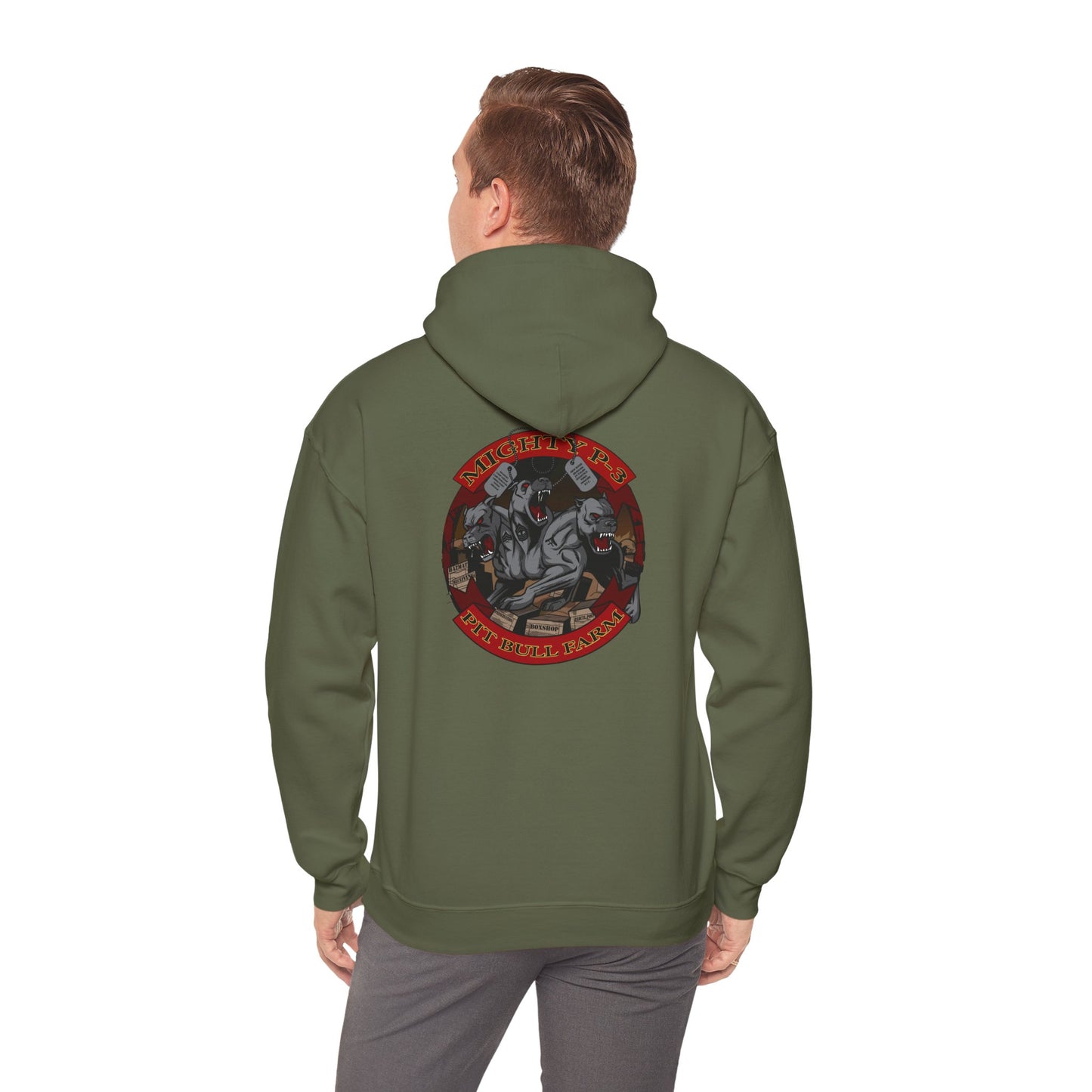 Old School Mighty P-3 w/ Yellow EGA Hoodie
