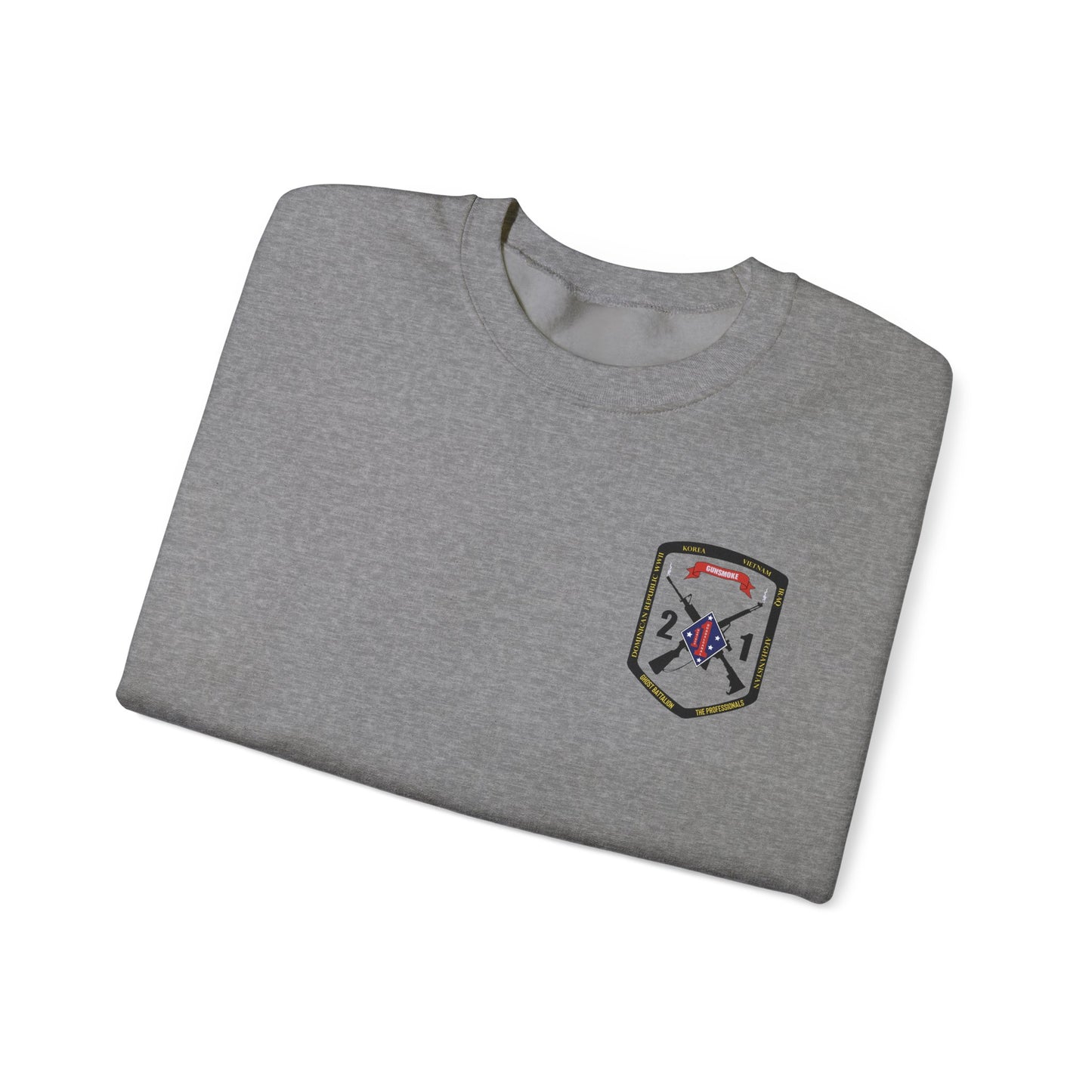 2nd Battalion 1st Marines Black Logo Unit Sweater