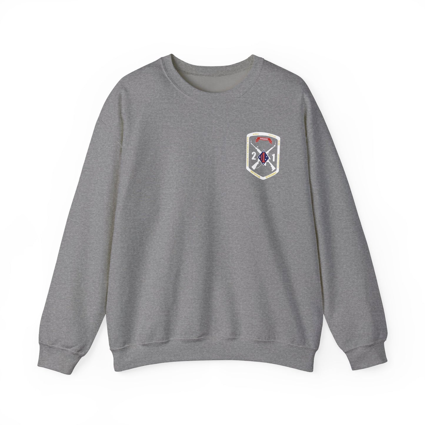 2nd Battalion 1st Marines White Logo Unit Sweater