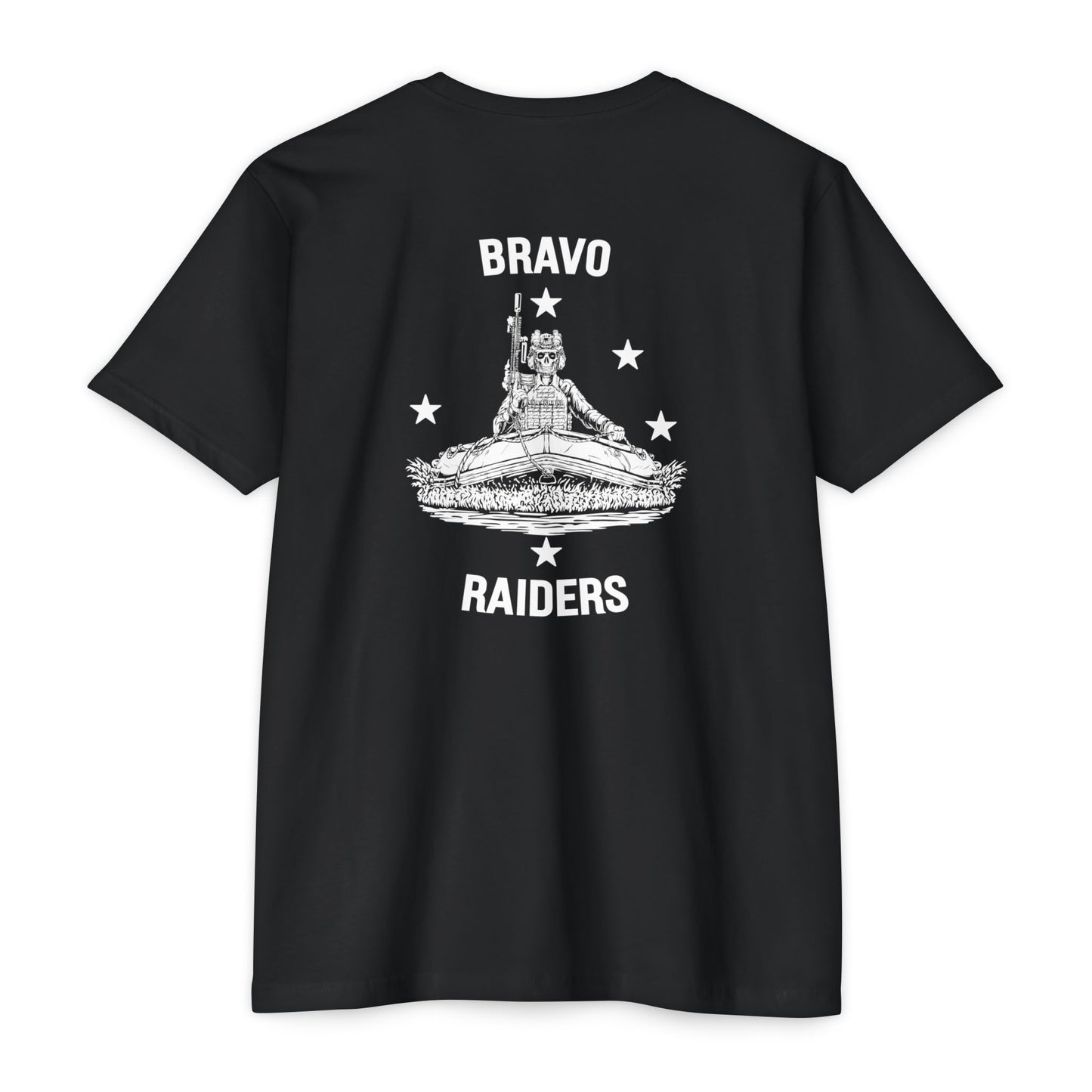 1st Battalion 1st Marines Bravo Co. Black Unit Tee