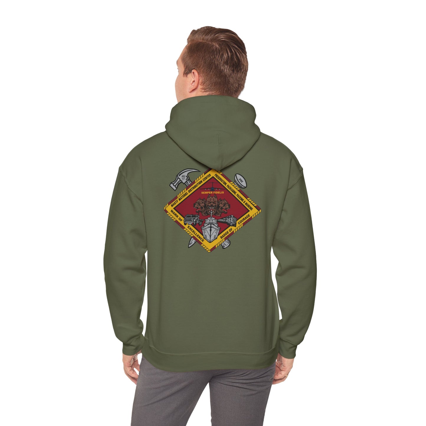 MAGTF Distribution Center Green Unit Hoodie