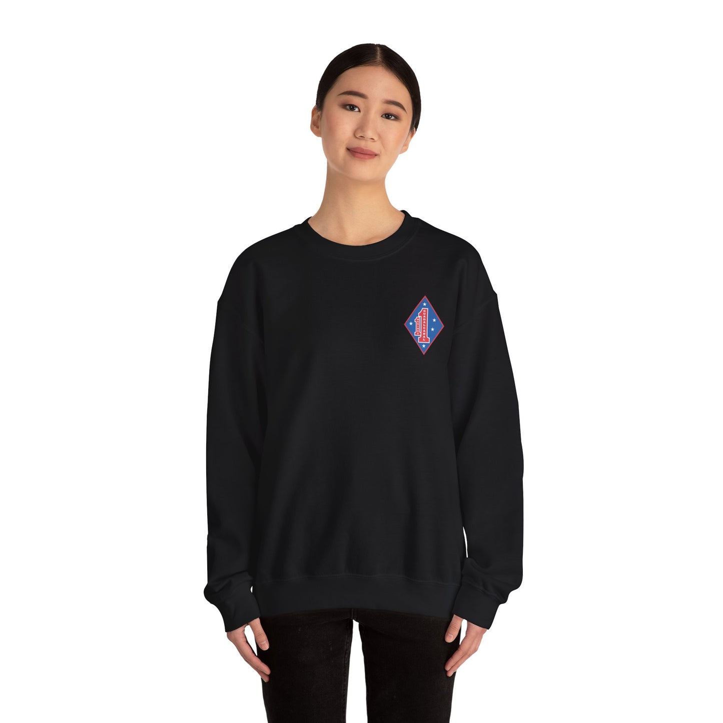 1st Marine Regiment Full Color Crewneck Sweater