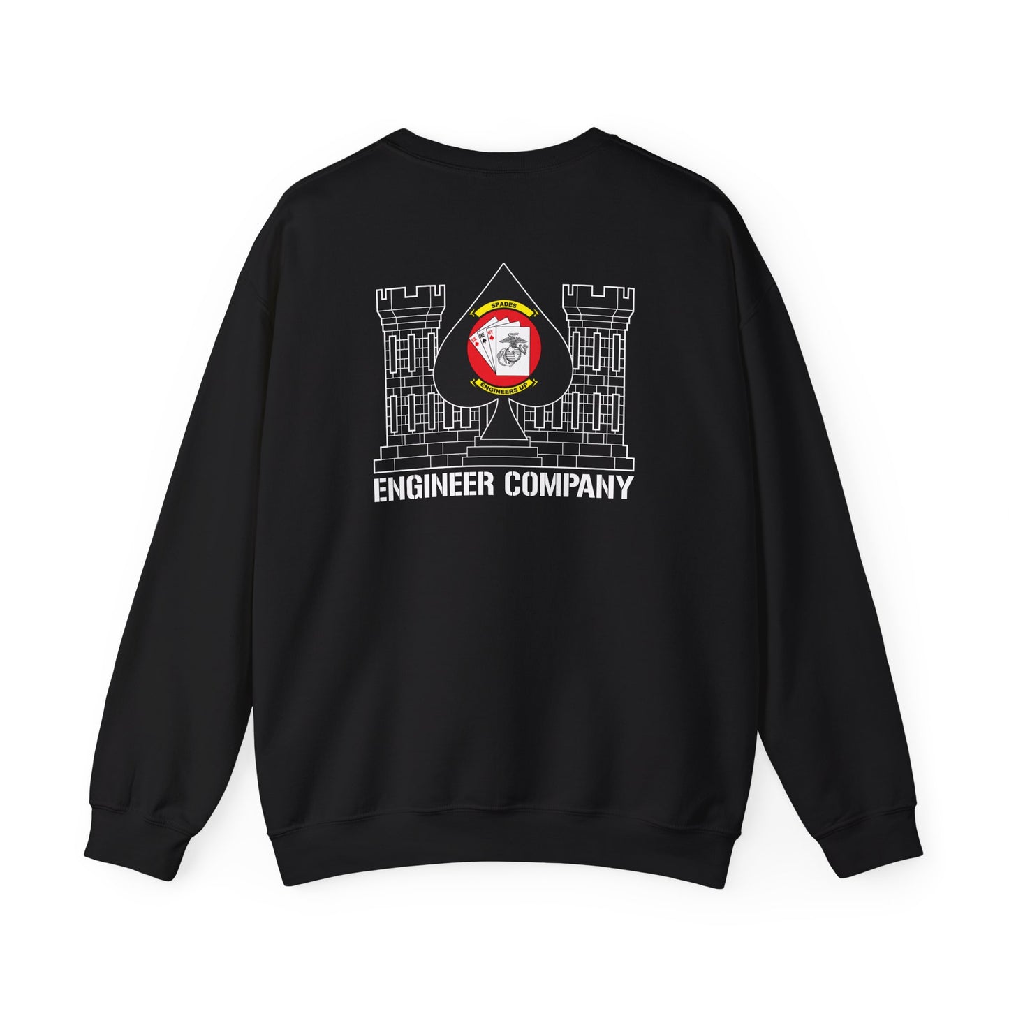 MWSS-373 Ace Support Black Unit Crewneck Sweater