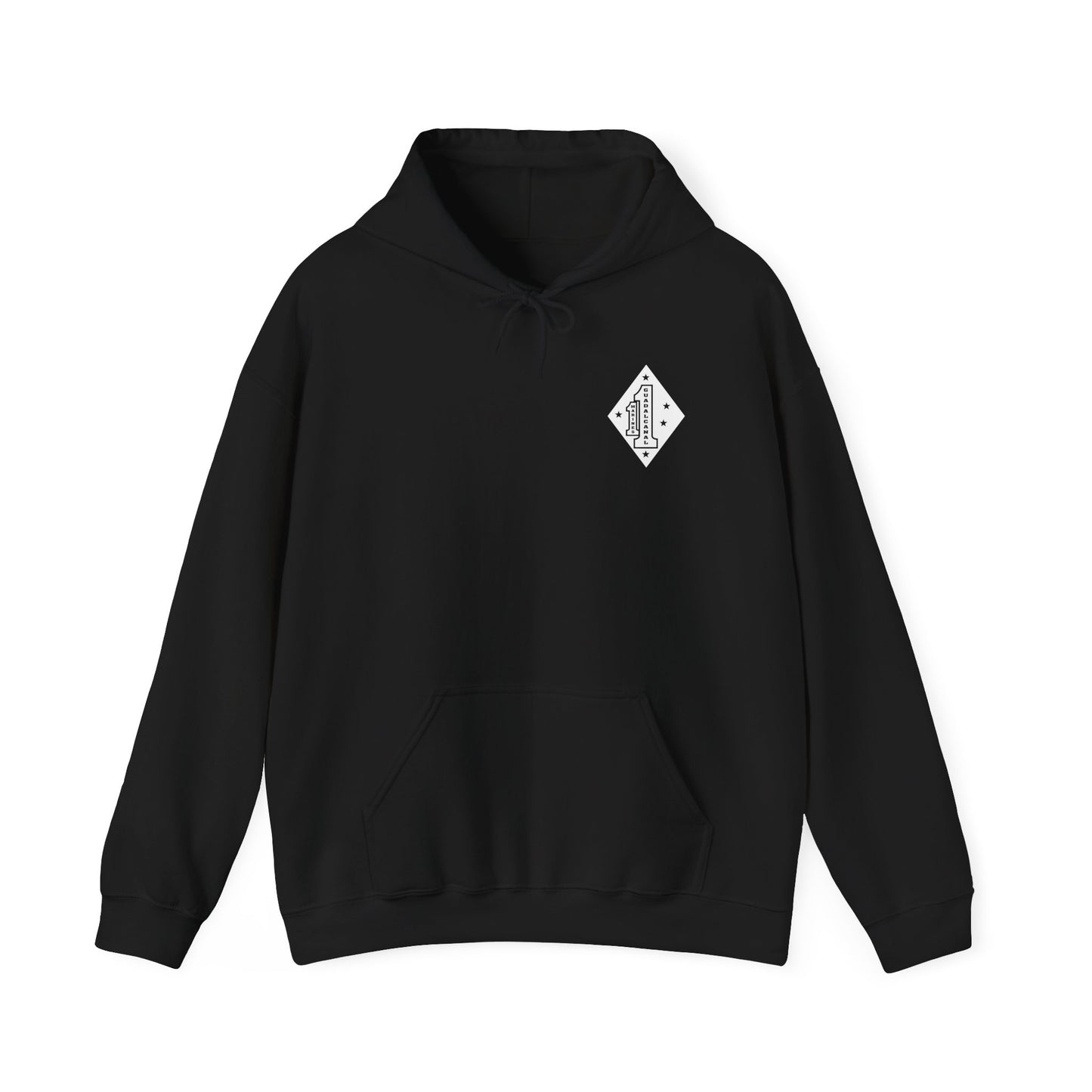 1st Marine Regiment White Logo Sentinel Company Hoodie