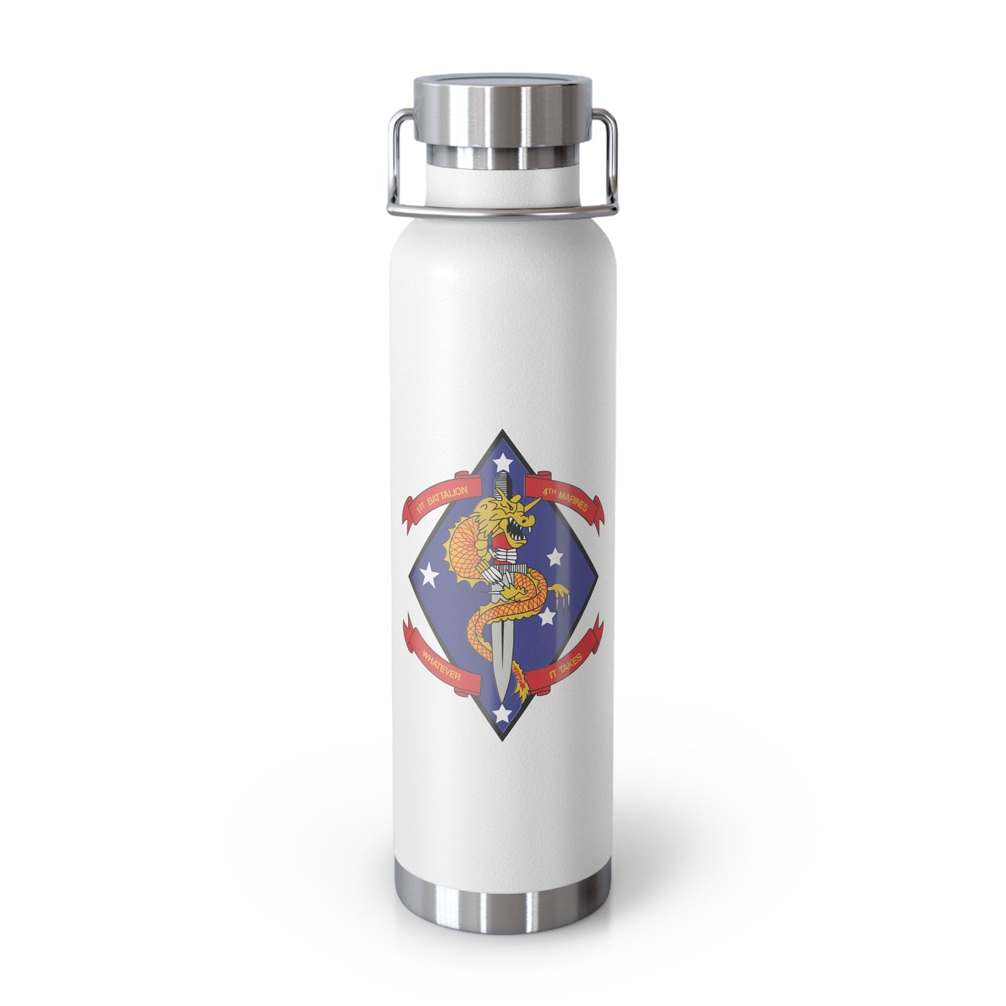 1/4 Unit Copper Vacuum Insulated Bottle, 22oz