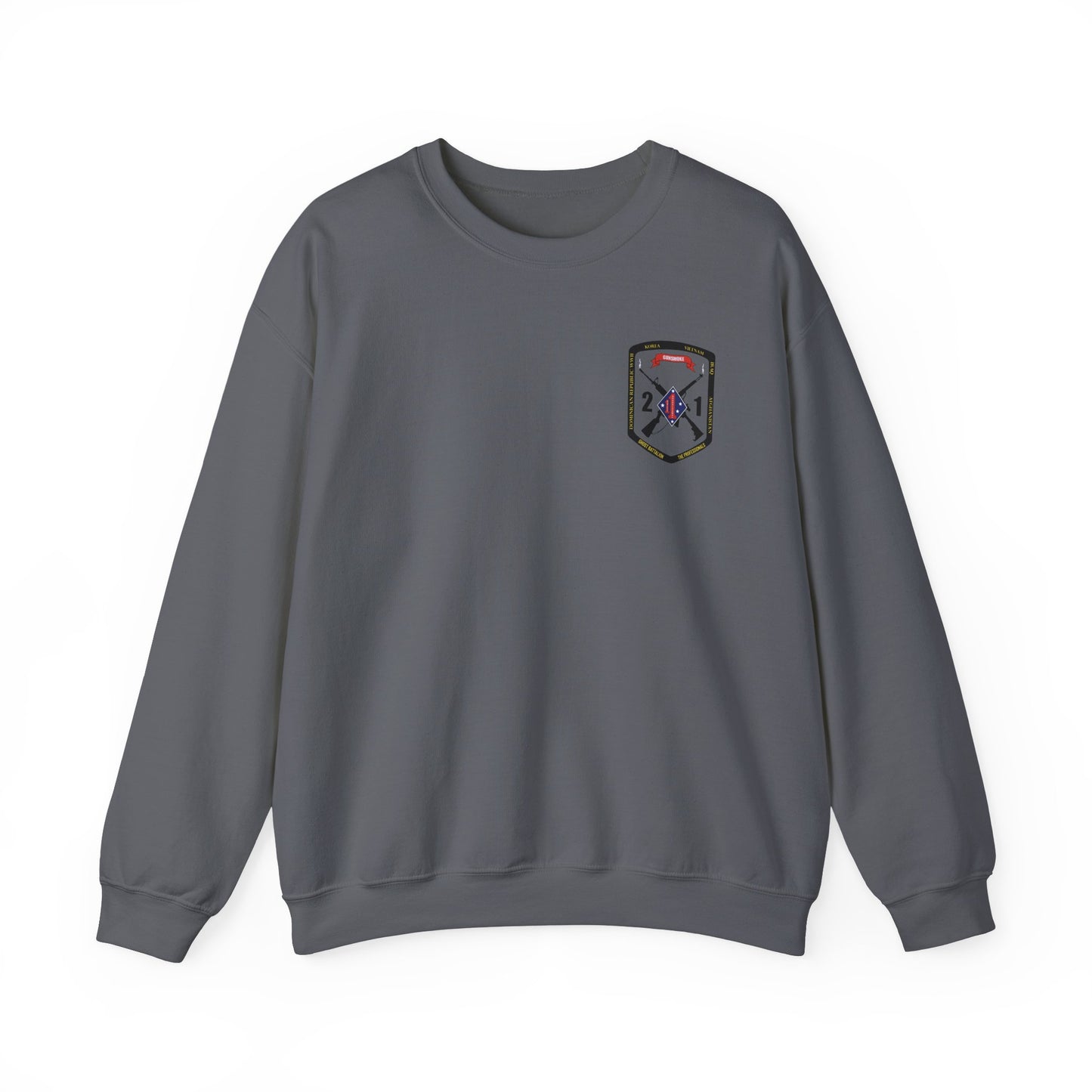 2nd Battalion 1st Marines Black Logo Unit Sweater