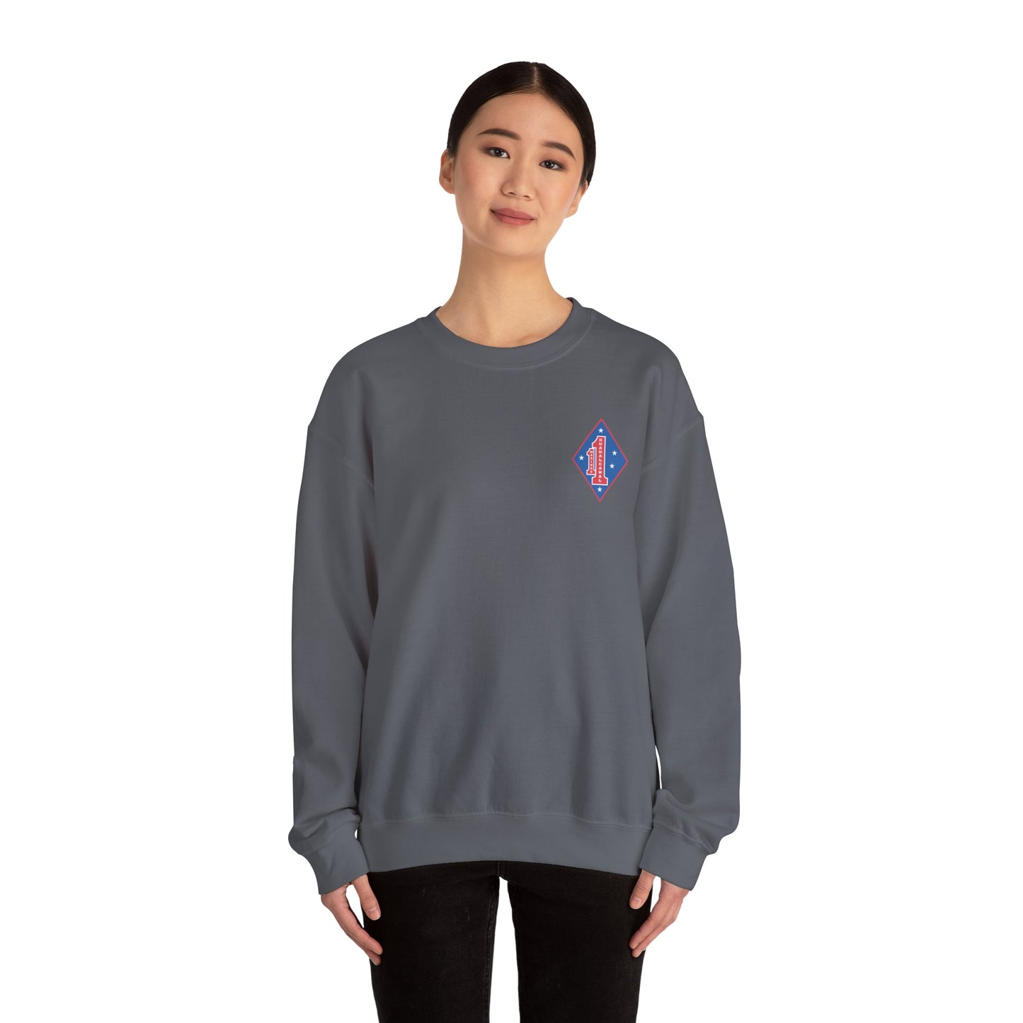 1st Marine Regiment Full Color Crewneck Sweater