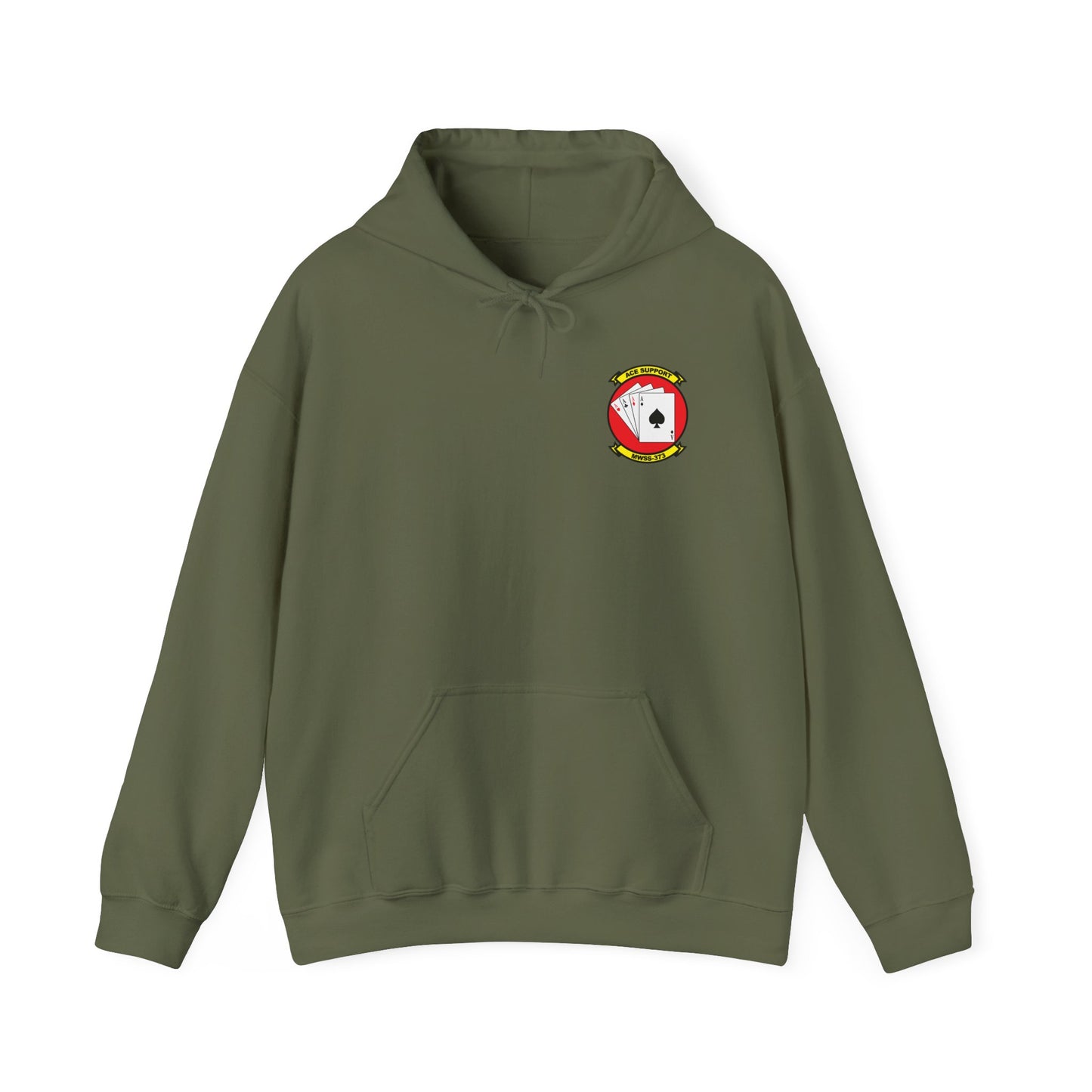 MWSS-373 Ace Support Green Unit Hoodie