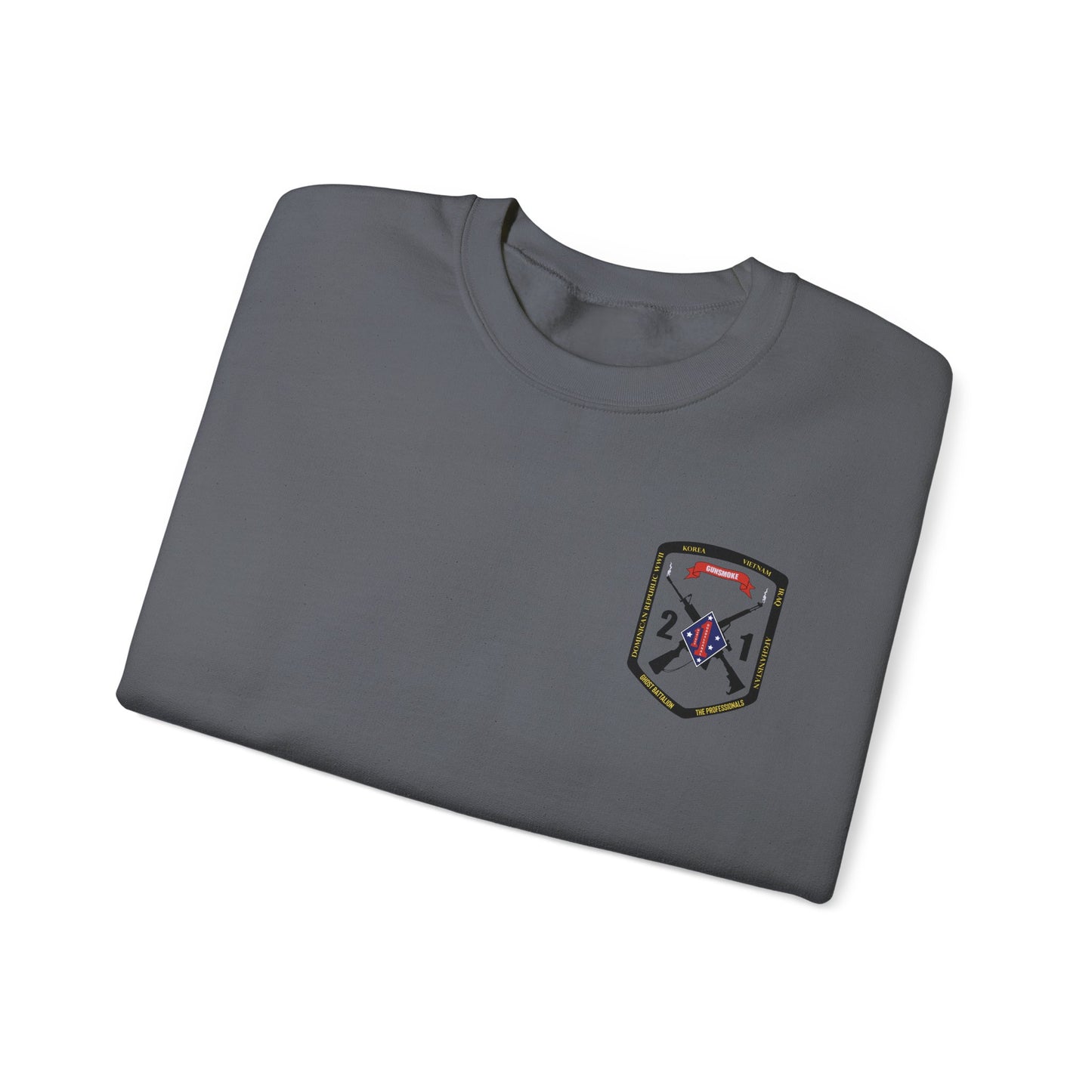 2nd Battalion 1st Marines Black Logo Unit Sweater