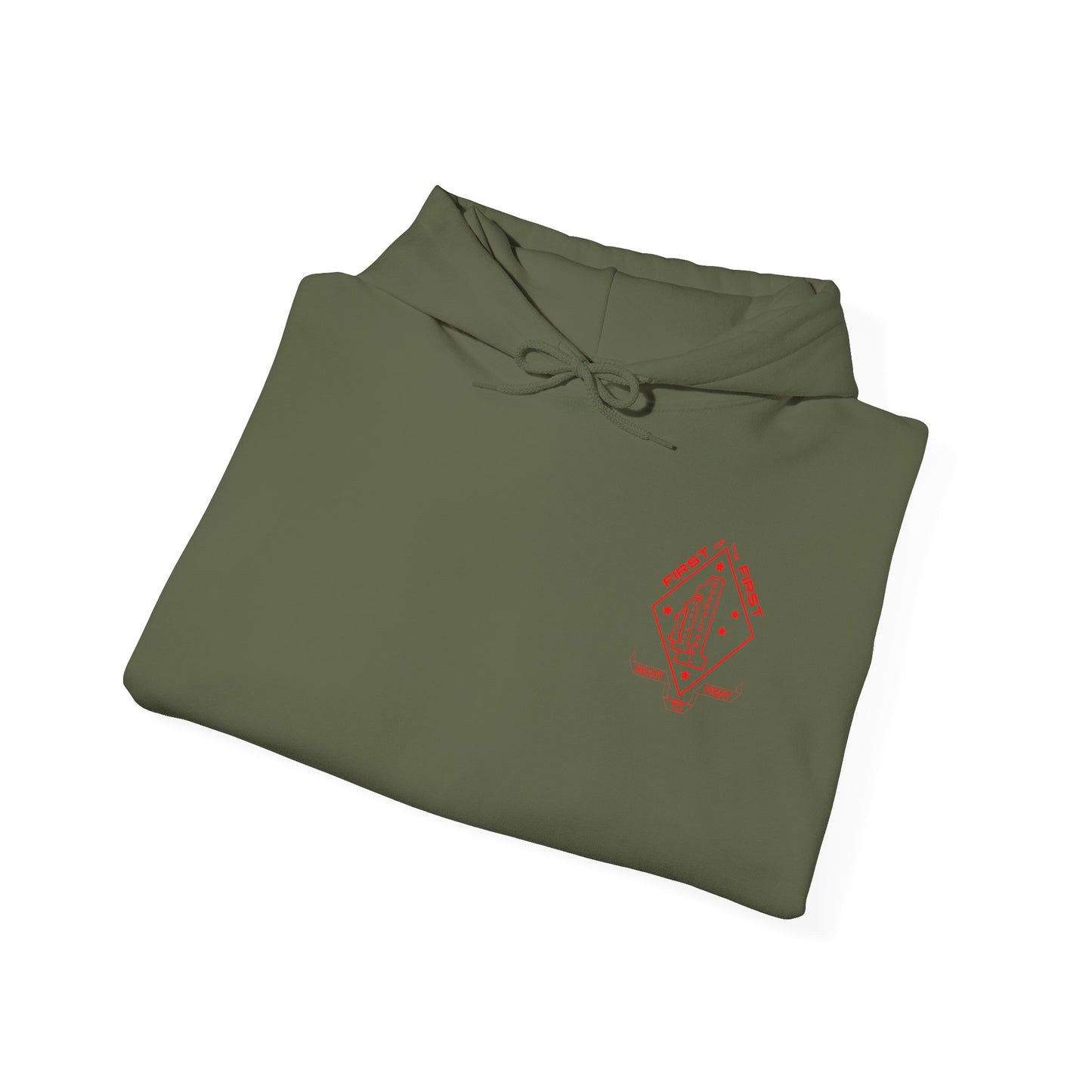 1st Battalion 1st Marines Alpha Co. Full Color Unit Hoodie
