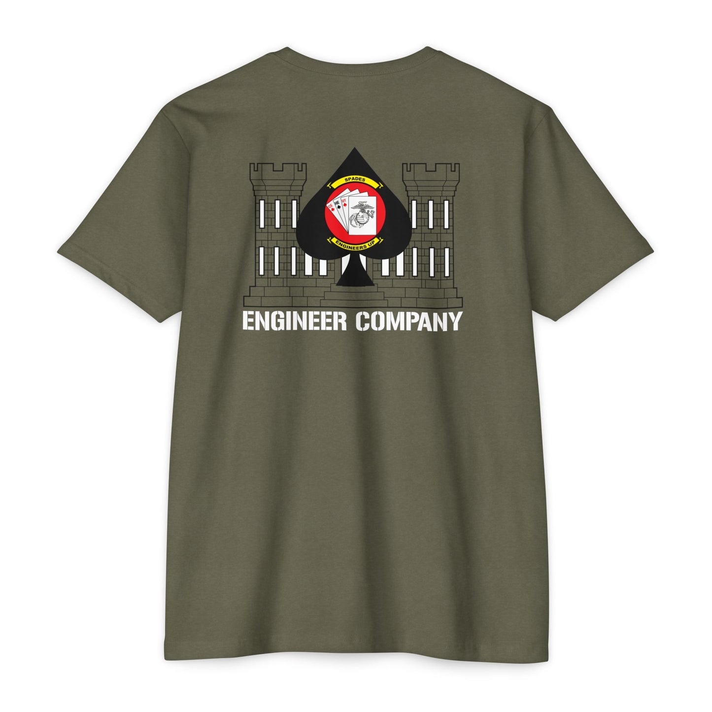 MWSS-373 Ace Support Green Unit Tee