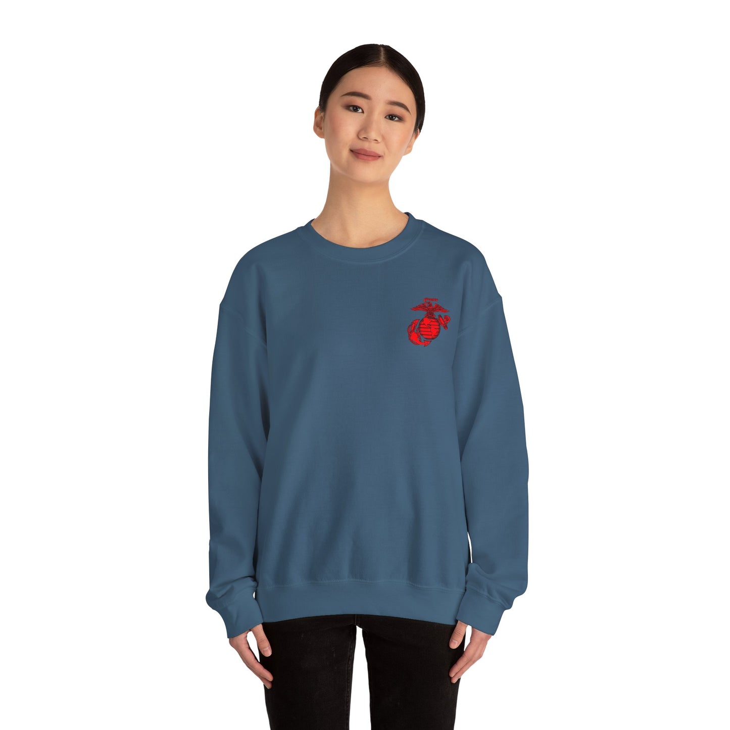 Old School Mighty P-3 w/ Red EGA Crewneck Sweater