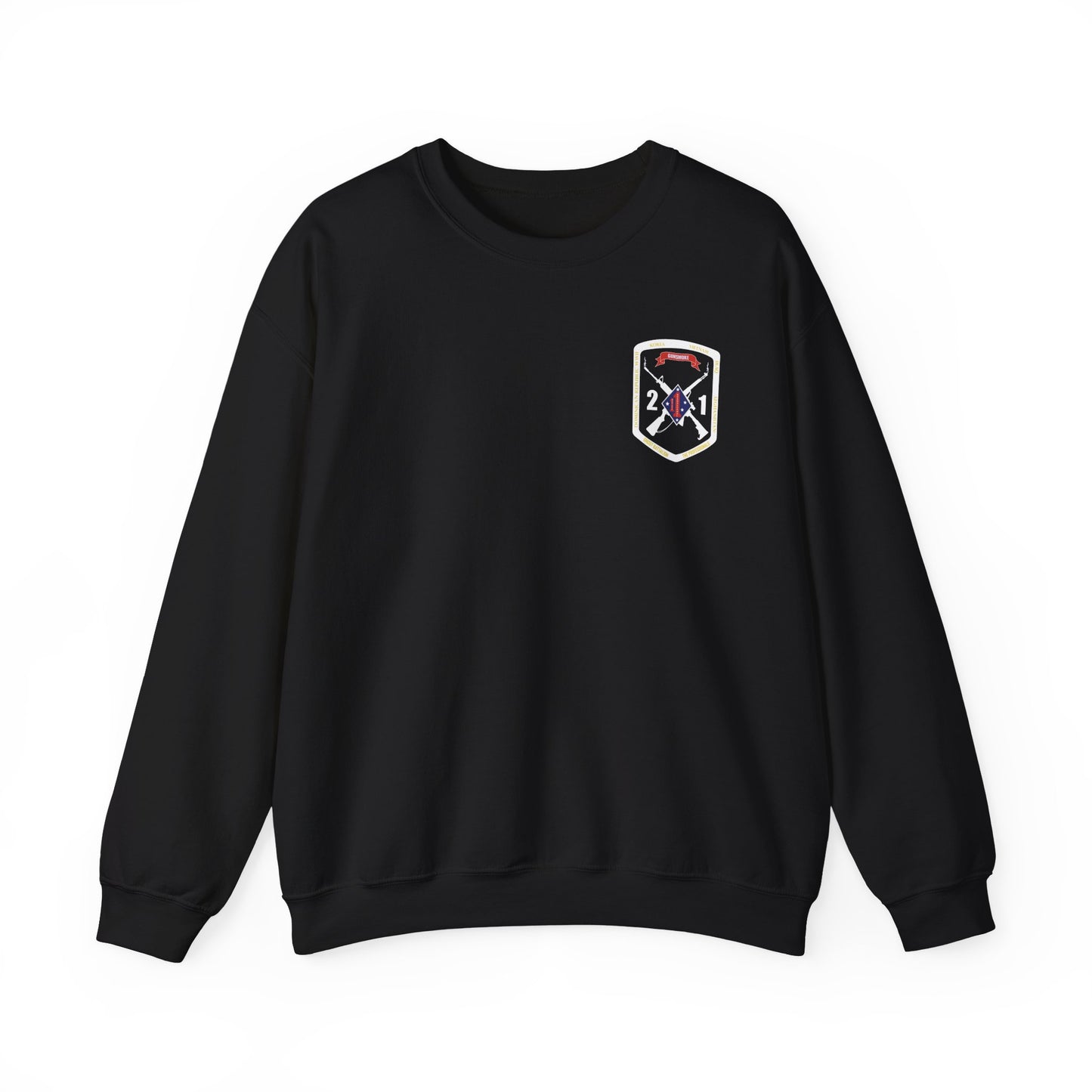 2nd Battalion 1st Marines White Logo Unit Sweater