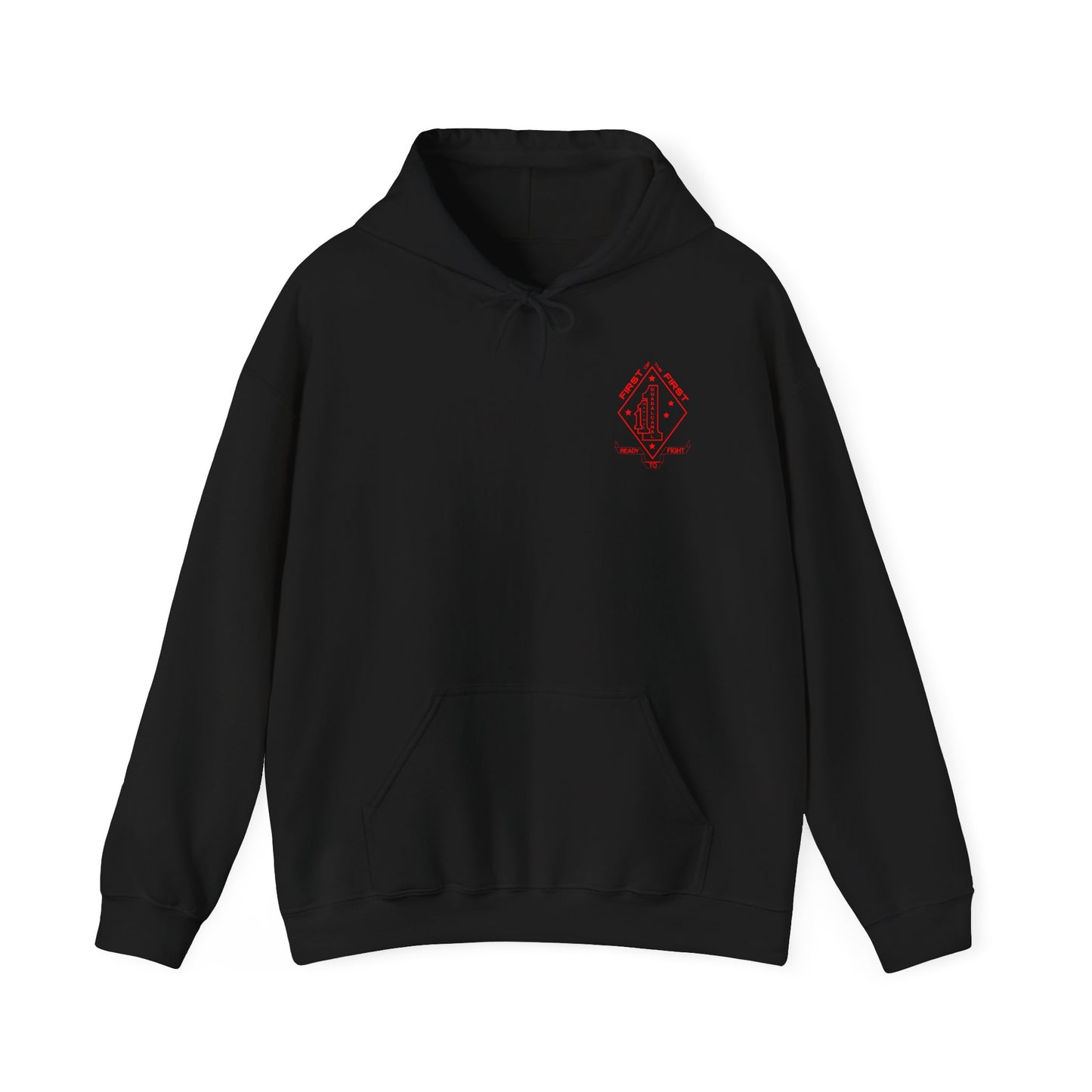 1st Battalion 1st Marines Alpha Co. Full Color Unit Hoodie