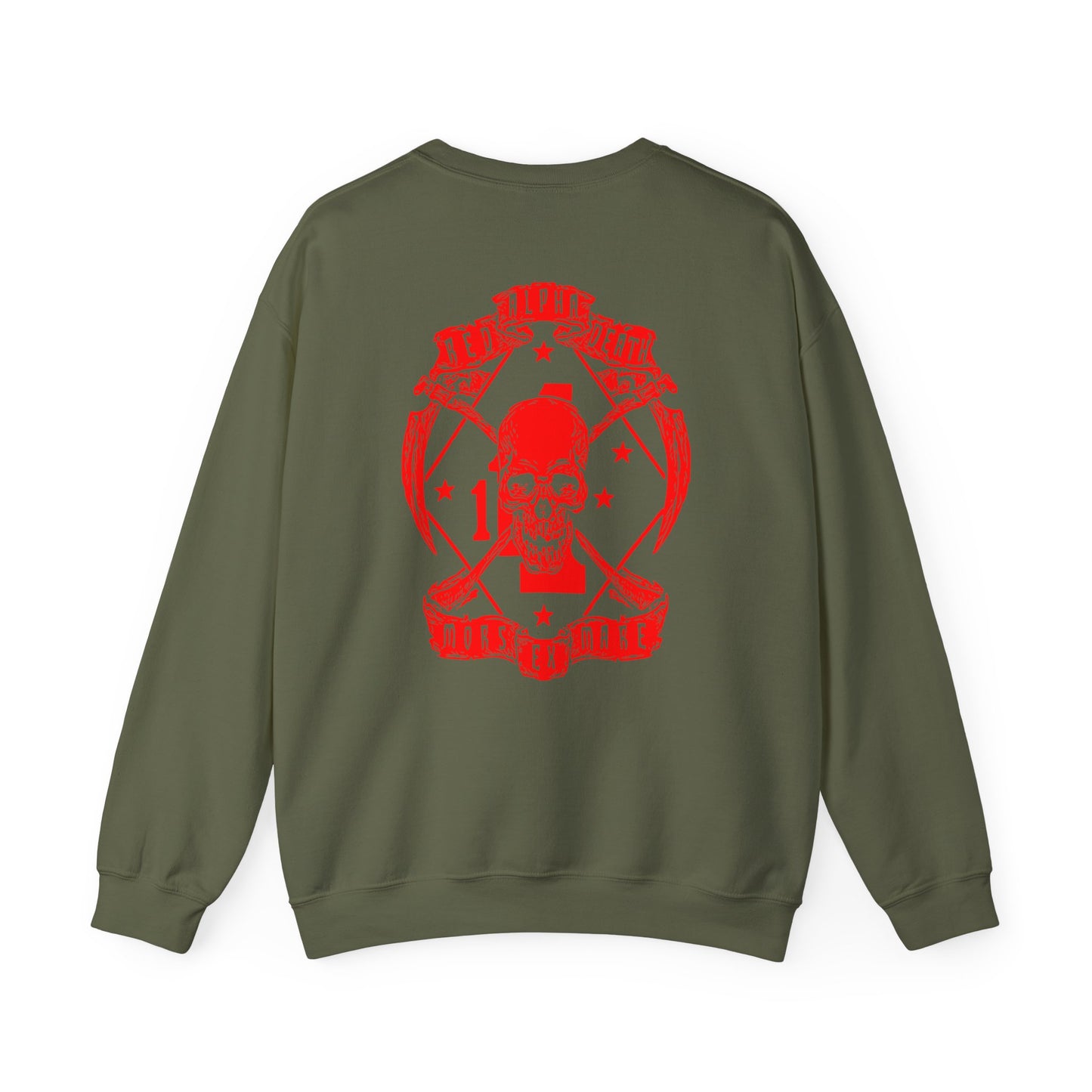 1st Battalion 1st Marines Alpha Co. Full Color Unit Crewneck Sweater