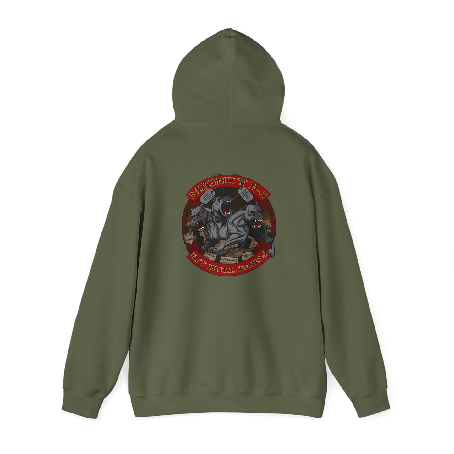 Old School Mighty P-3 w/ Yellow EGA Hoodie