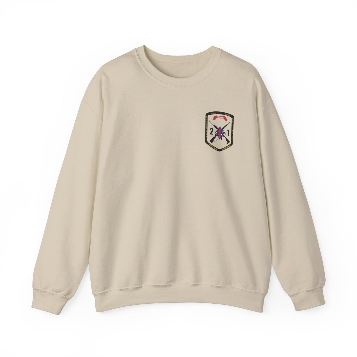 2nd Battalion 1st Marines Black Logo Unit Sweater