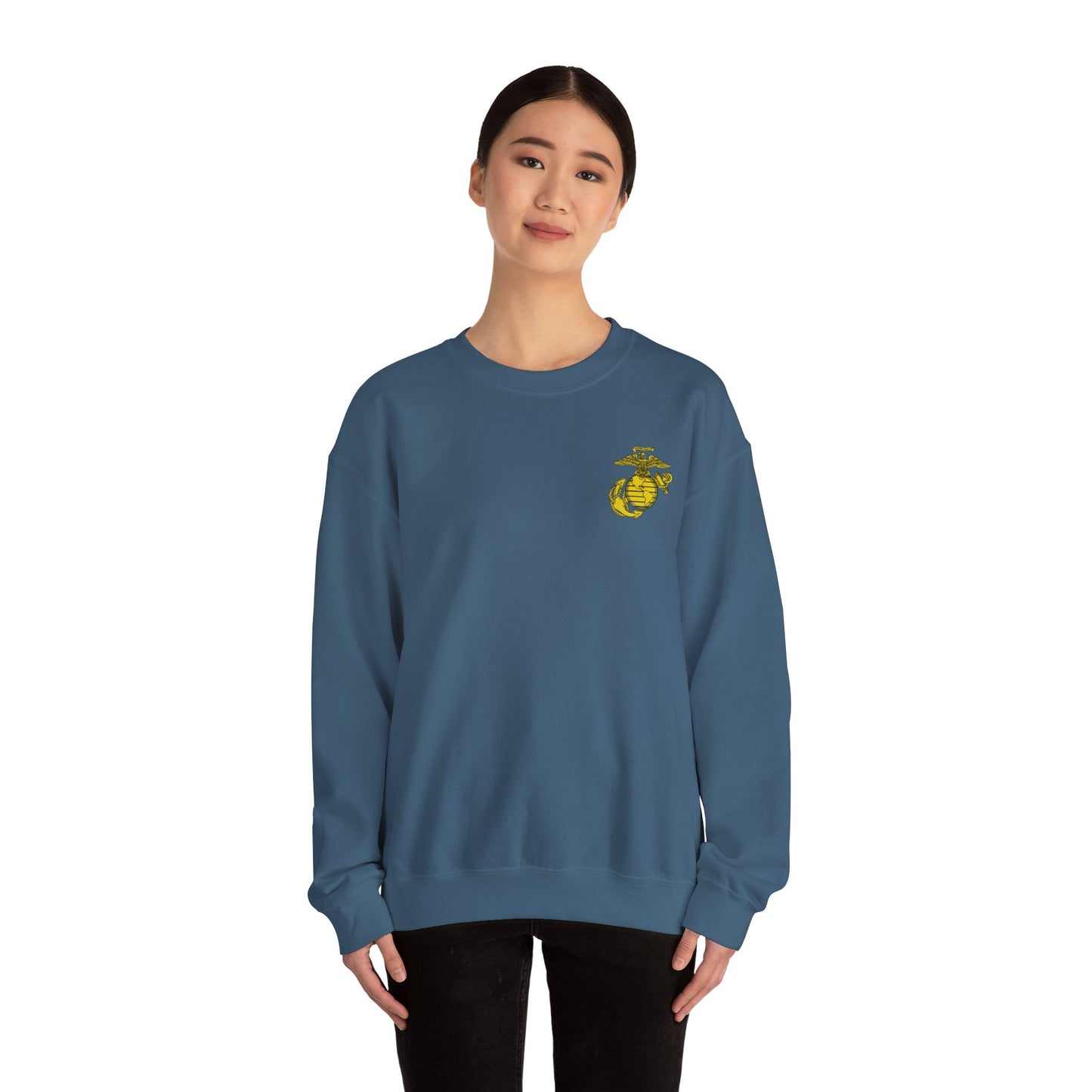 Old School Mighty P-3 w/ Yellow EGA Crewneck Sweater