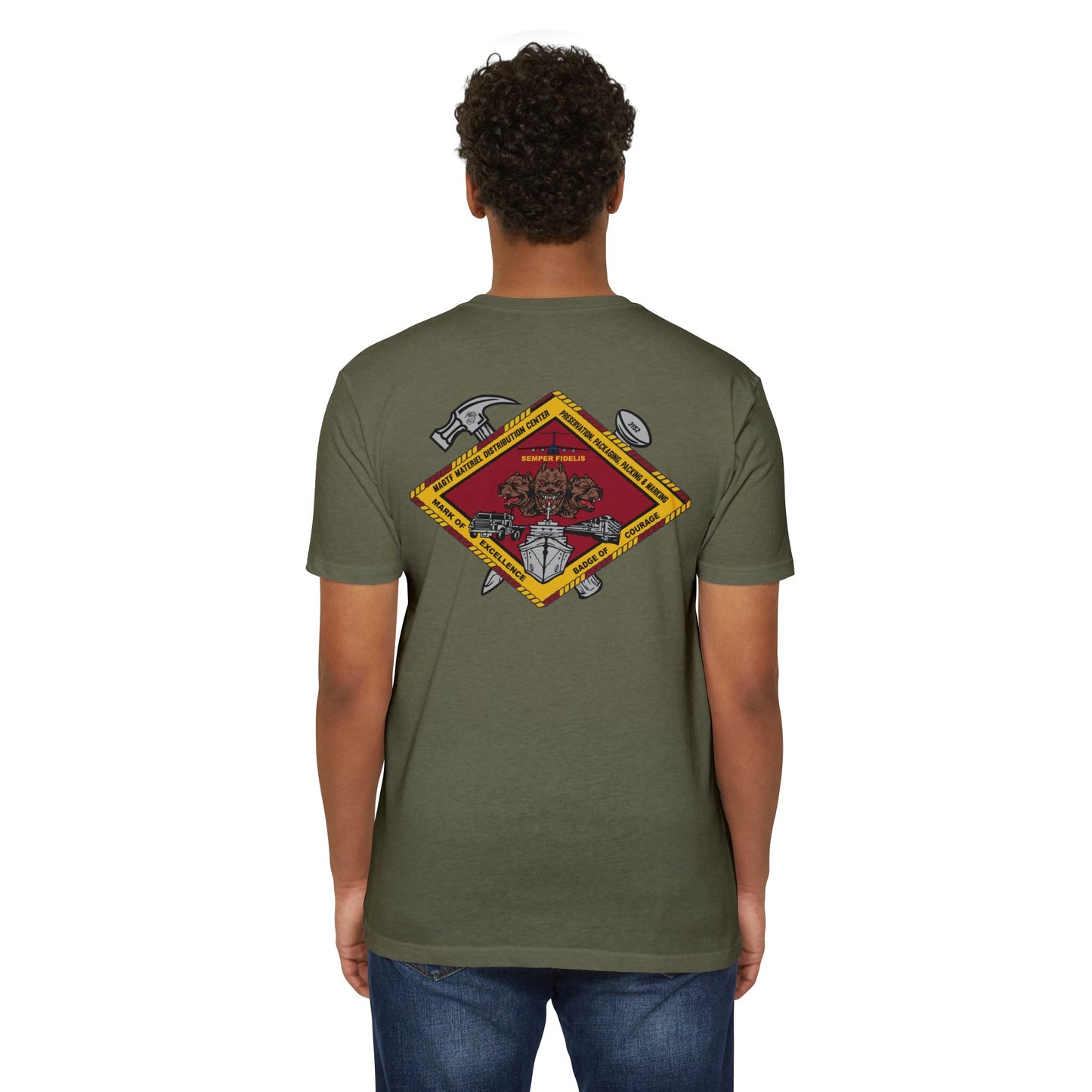 MAGTF Distribution Center Officers Unit Tee