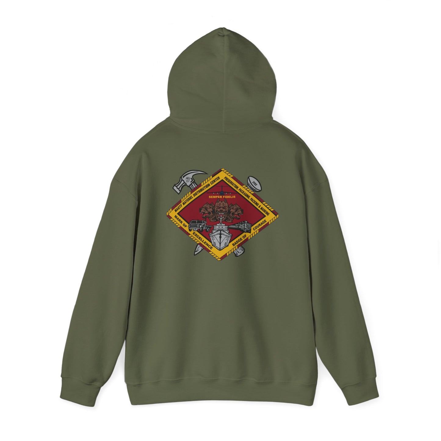 MAGTF Distribution Center Green Unit Hoodie