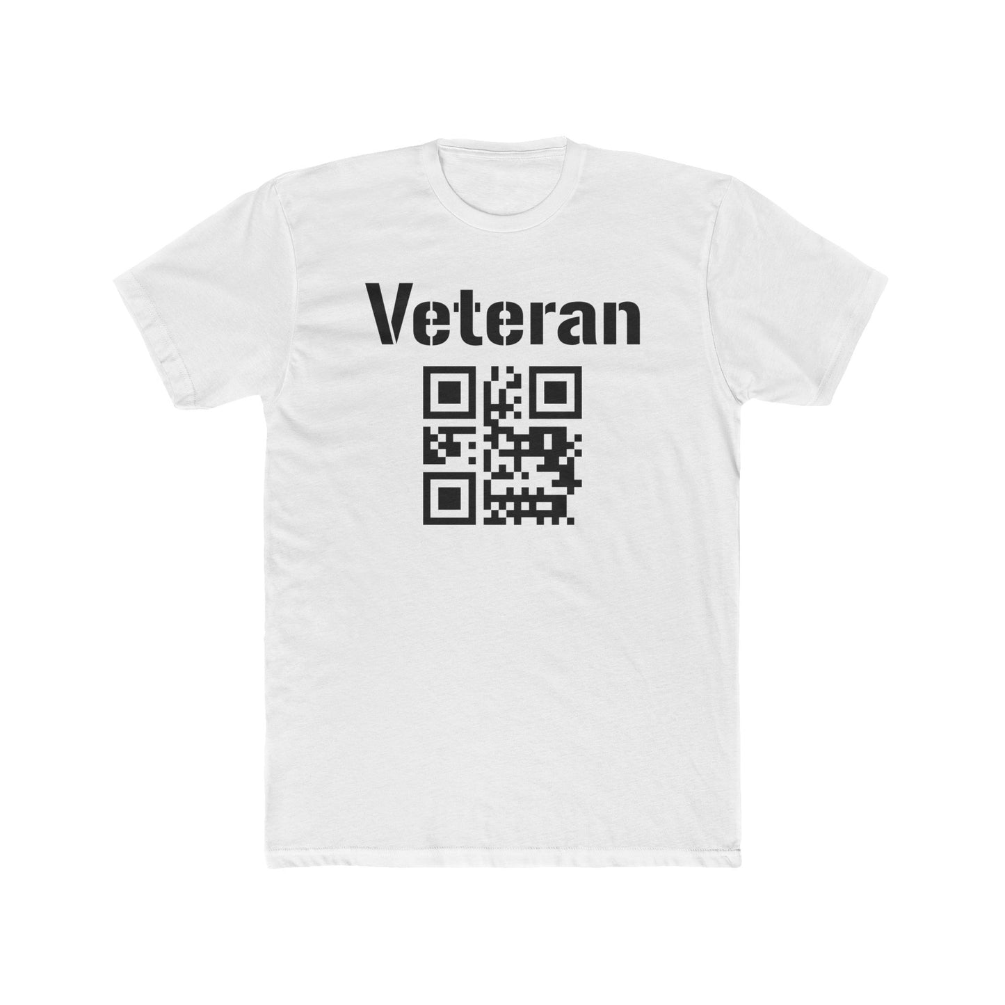 Veteran QR Code Tee- Support Our Heroes