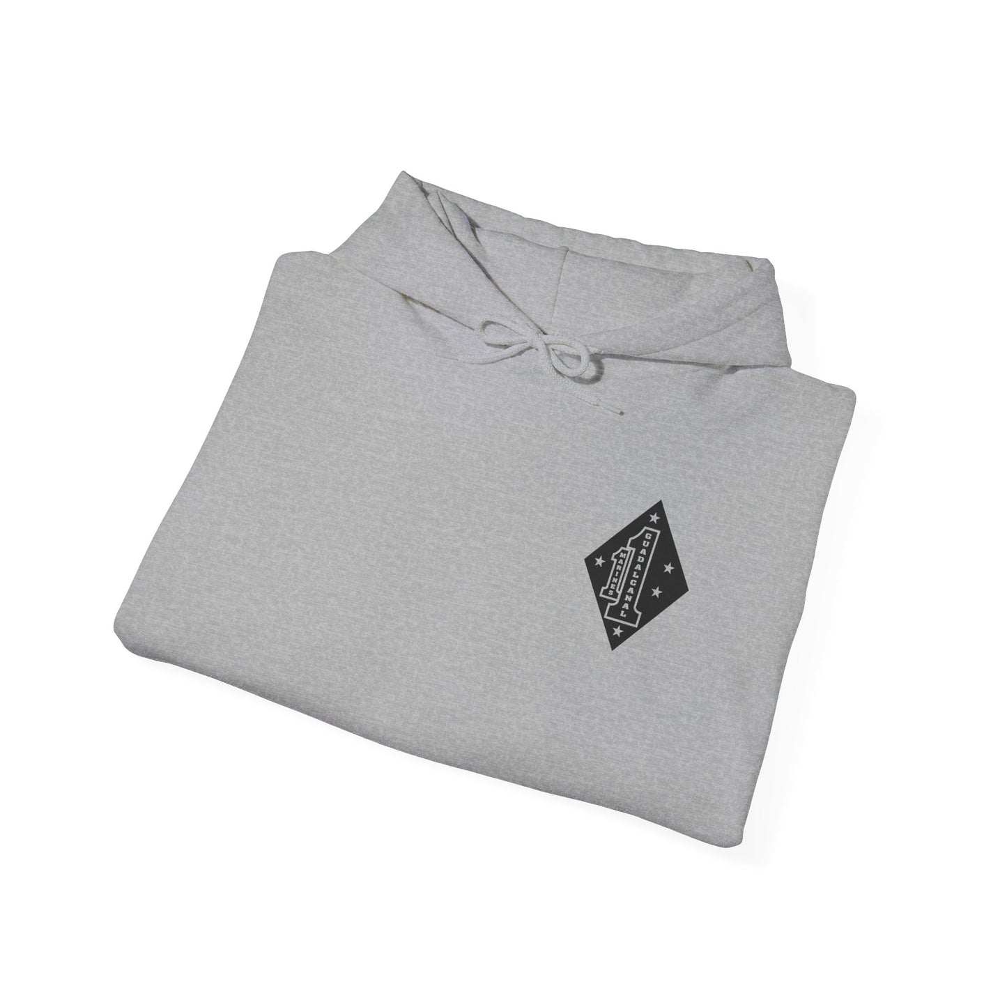 1st Marine Regiment Sentinel Company Black Logo Hoodie