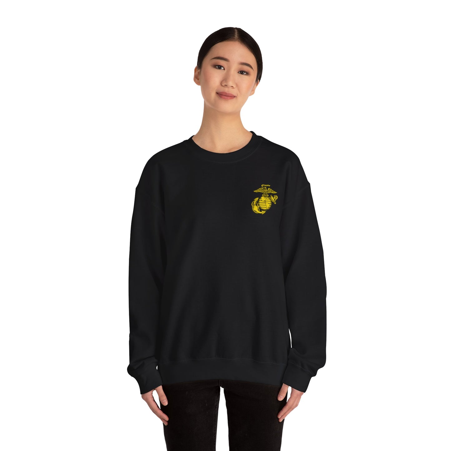 Old School Mighty P-3 w/ Yellow EGA Crewneck Sweater