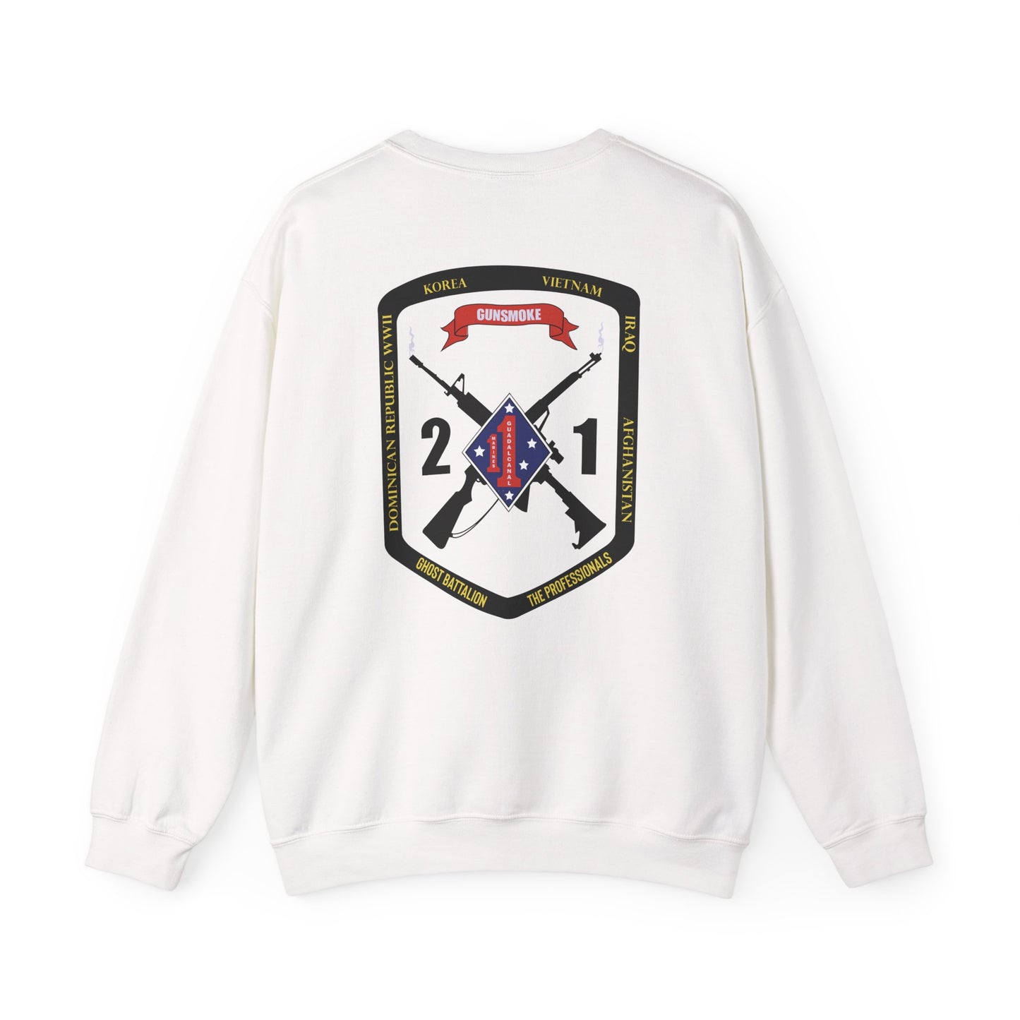 2nd Battalion 1st Marines Black Logo Unit Sweater