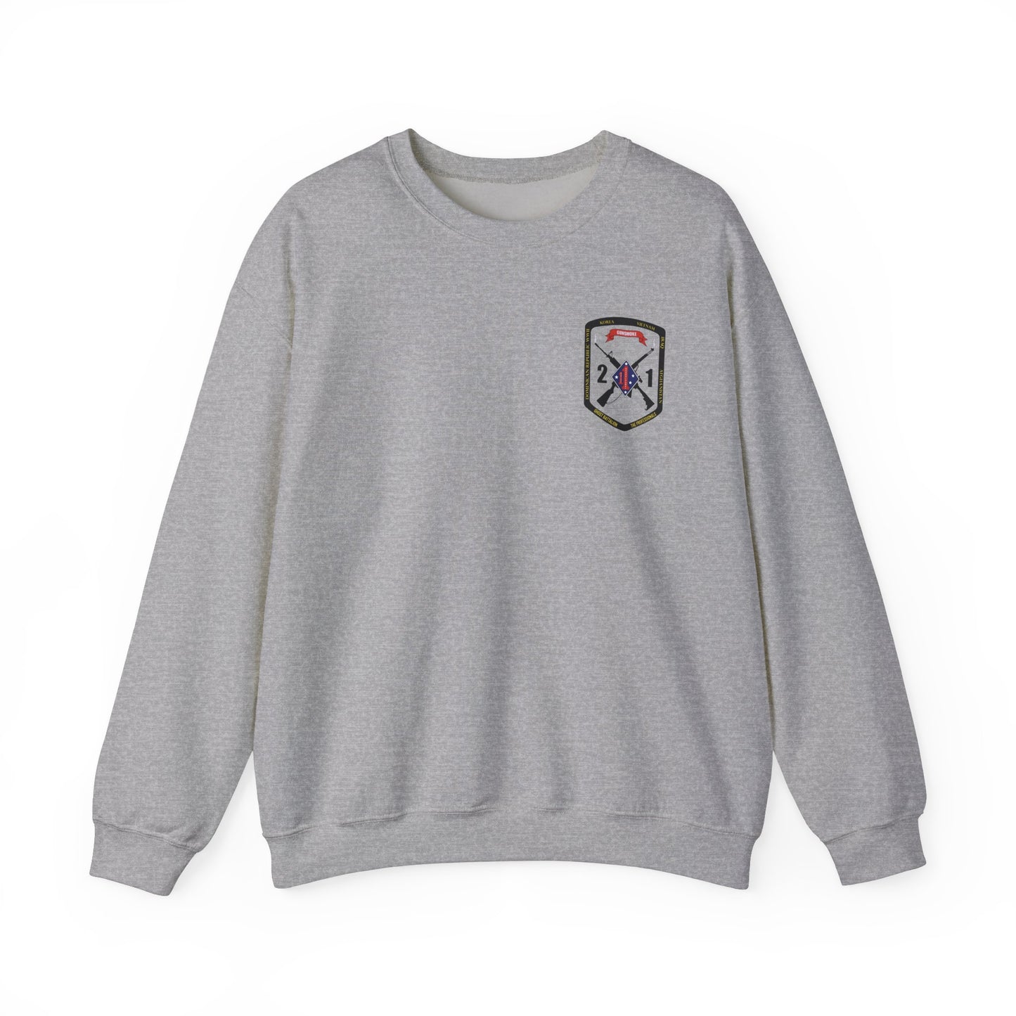 2nd Battalion 1st Marines Black Logo Unit Sweater