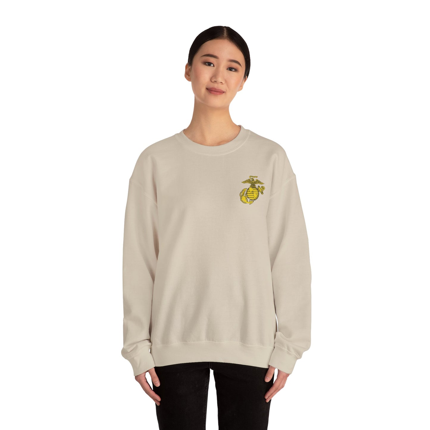 Old School Mighty P-3 w/ Yellow EGA Crewneck Sweater