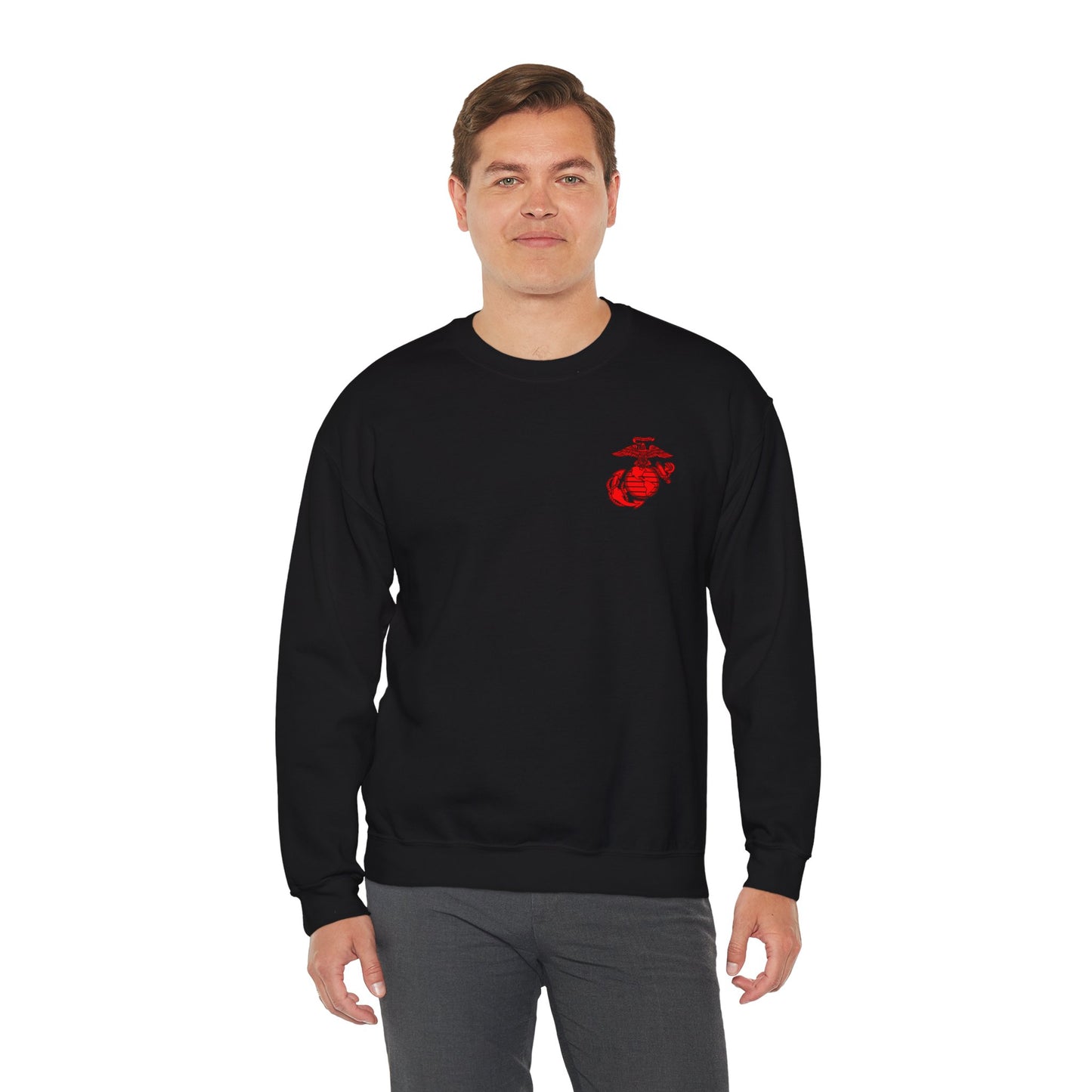 MAGTF Distribution Center Black Unit Crewneck Sweater