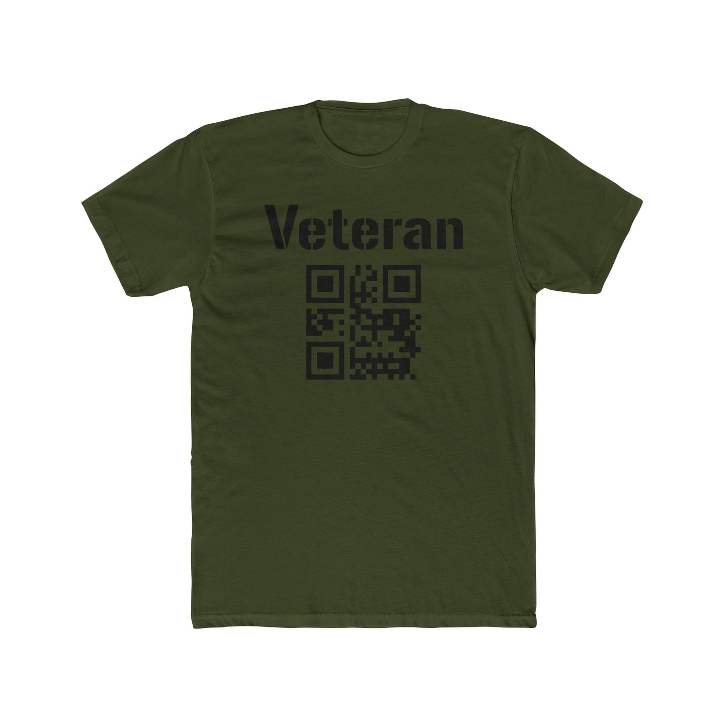 Veteran QR Code Tee- Support Our Heroes