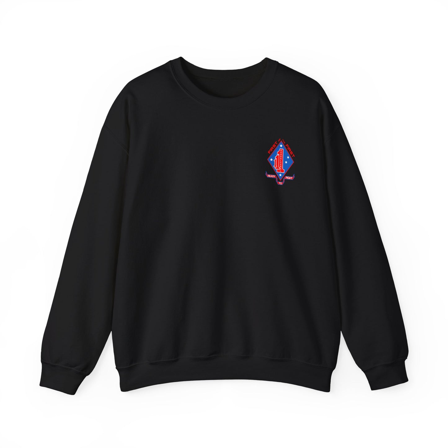1st Battalion 1st Marines Unit Full Color Crewneck Sweater