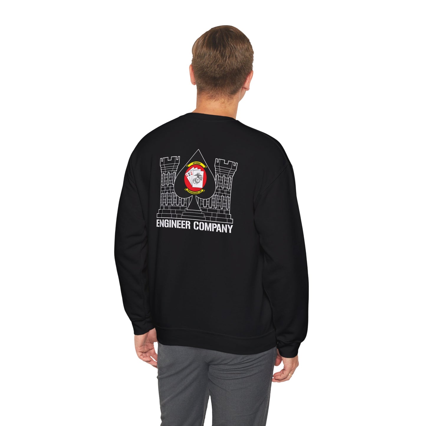 MWSS-373 Ace Support Black Unit Crewneck Sweater