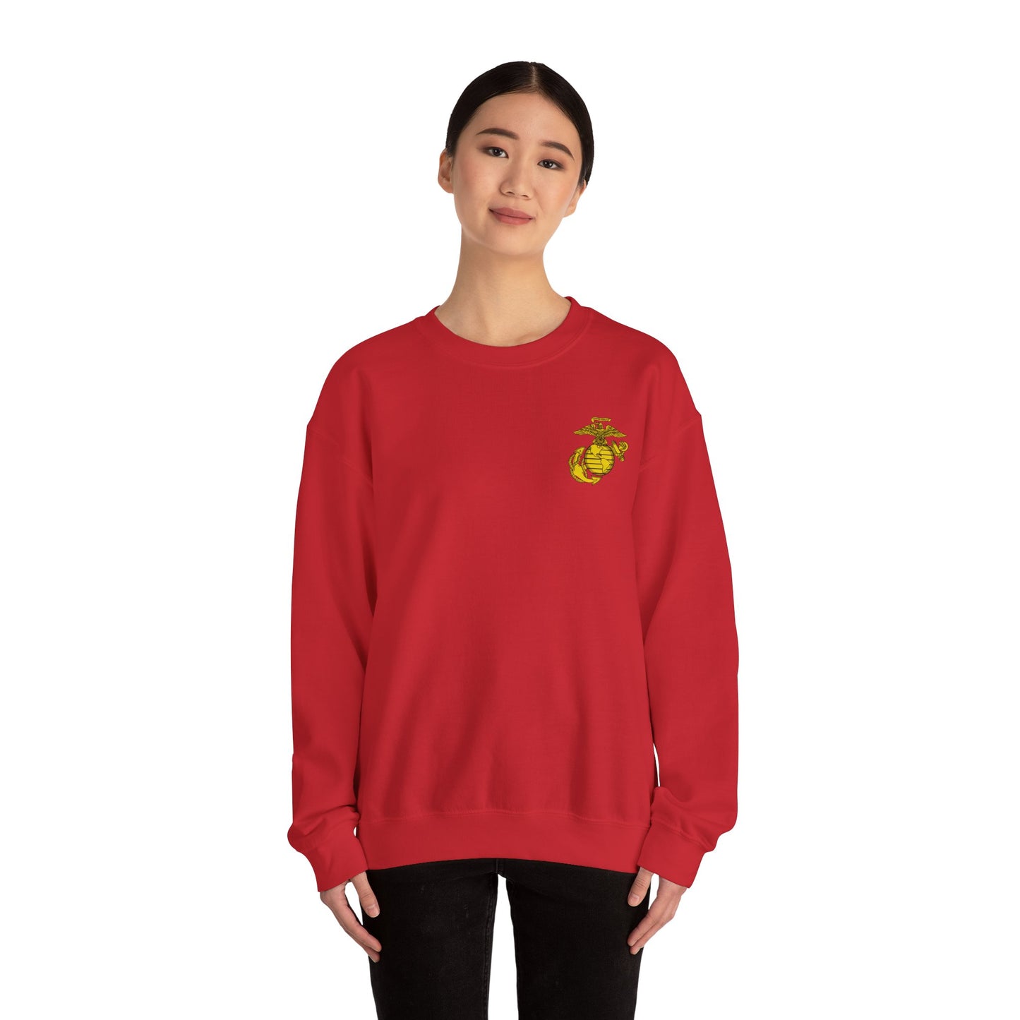 Old School Mighty P-3 w/ Yellow EGA Crewneck Sweater