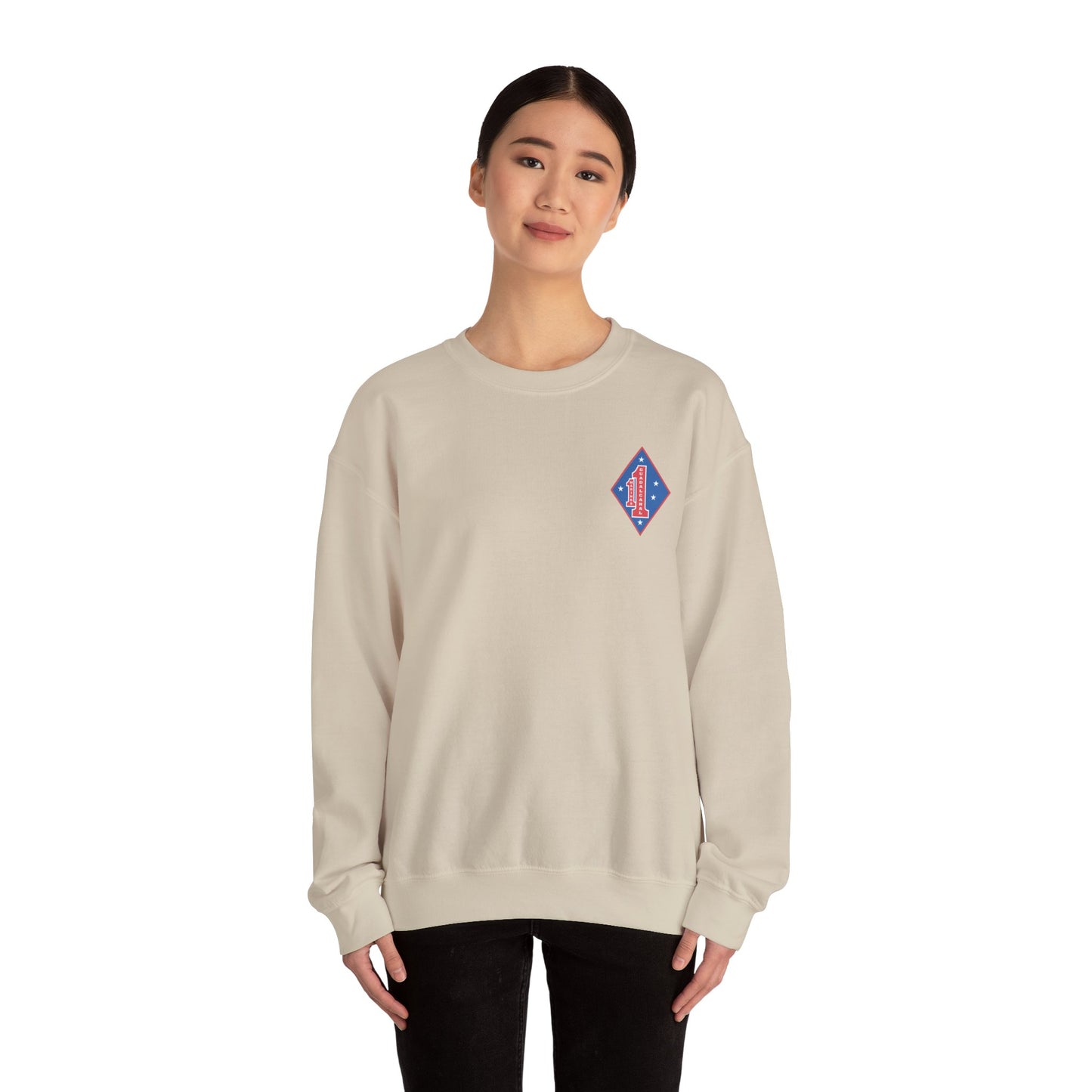 1st Marine Regiment Full Color Crewneck Sweater