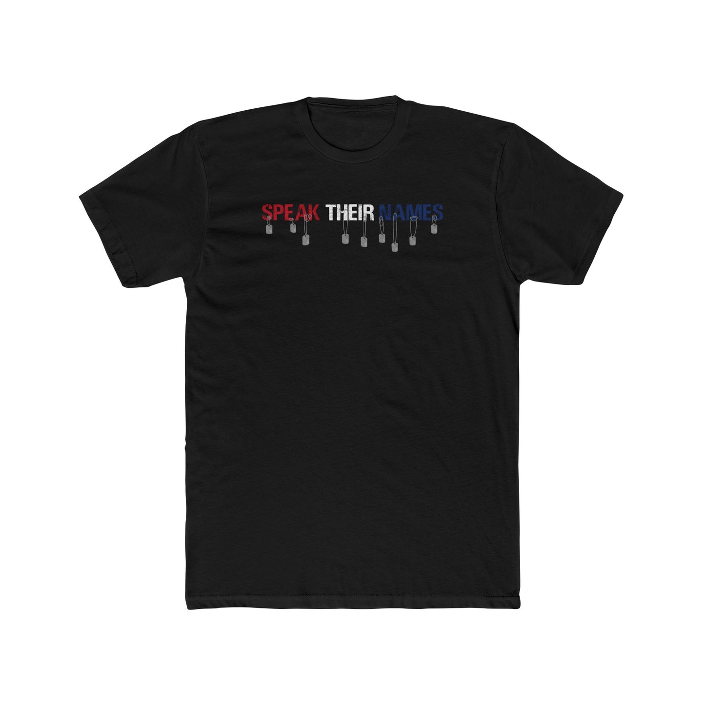 Speak Their Names Shirt (Red, White and Blue)