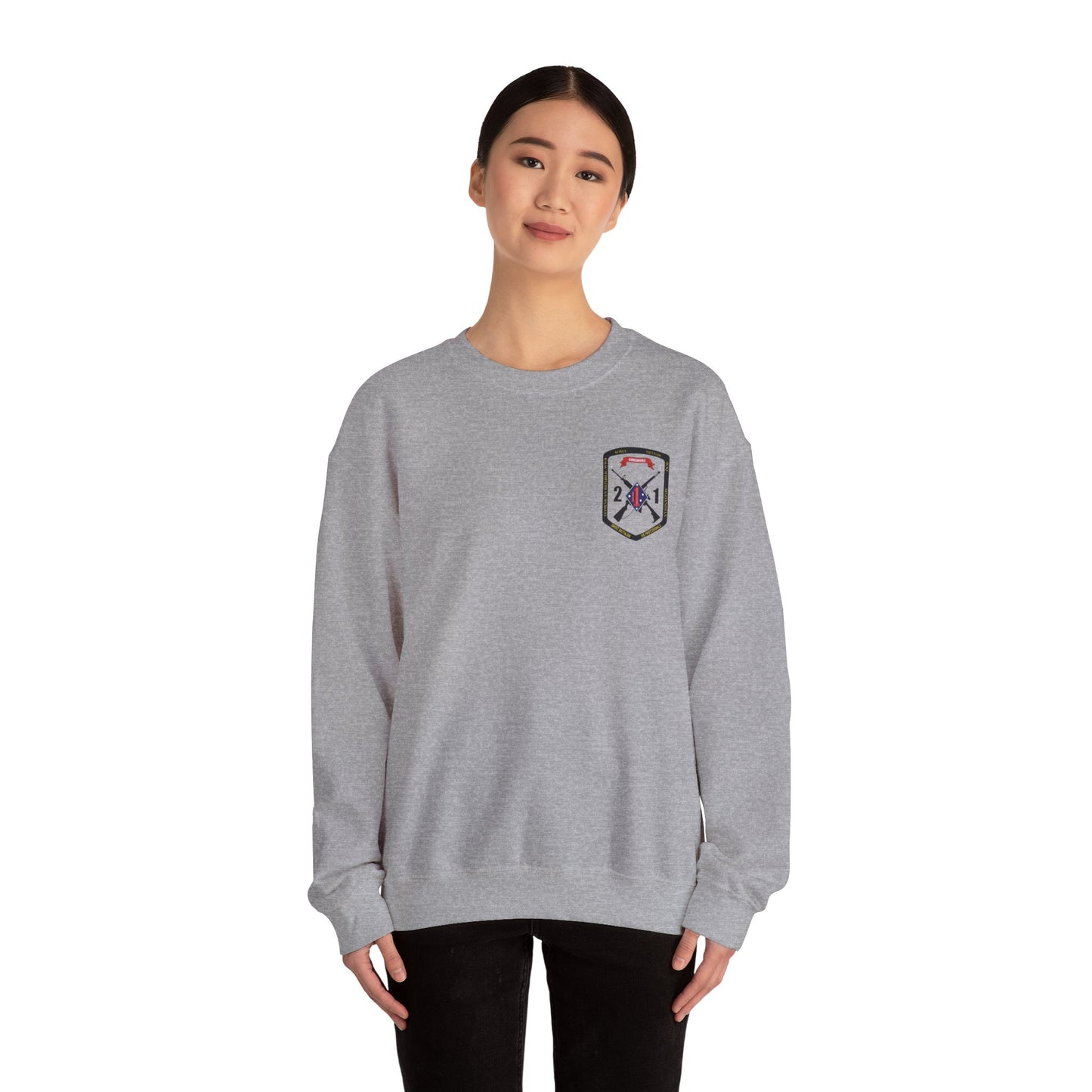 2nd Battalion 1st Marines Black Logo Unit Sweater