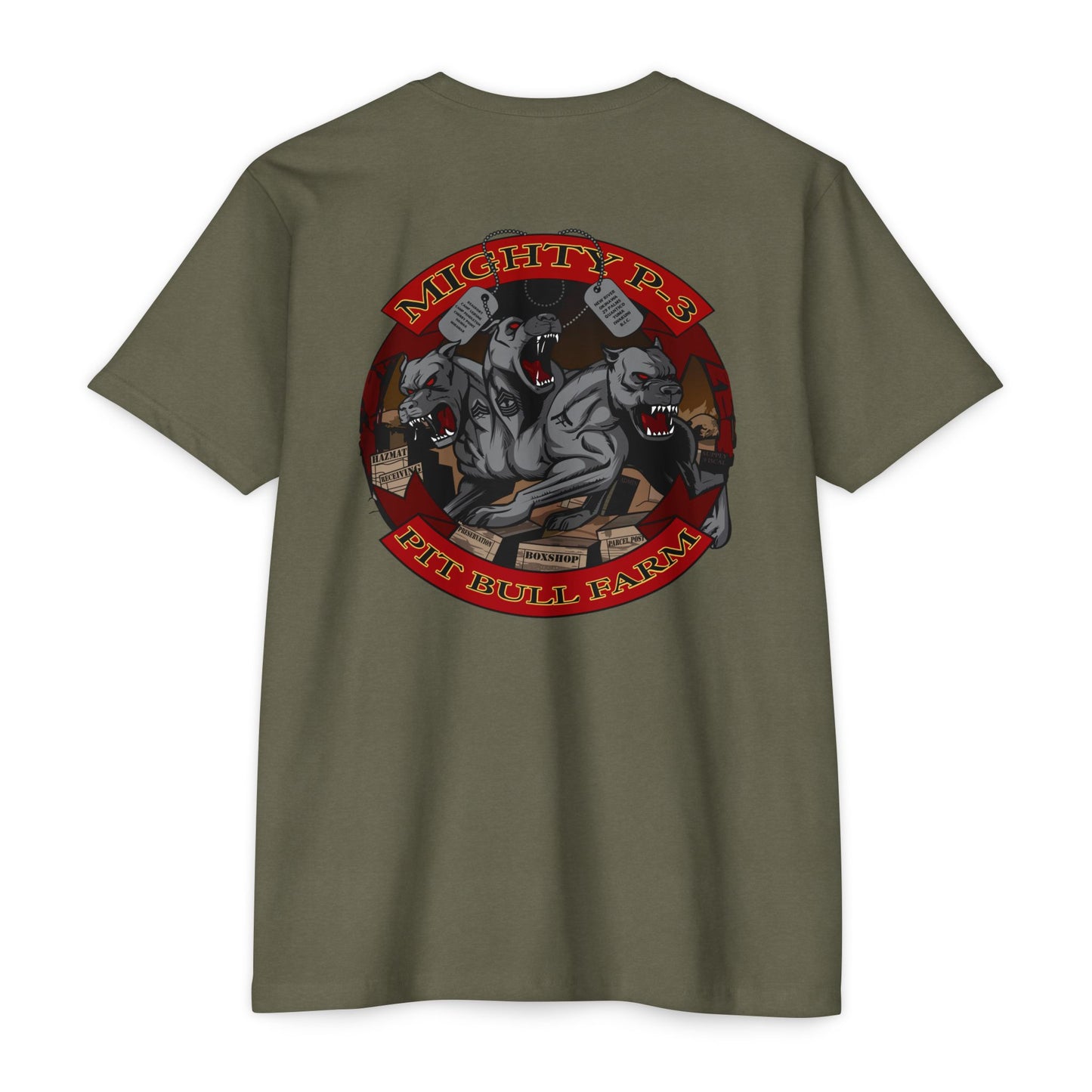 Old School Mighty P-3 w/ Red EGA Tee