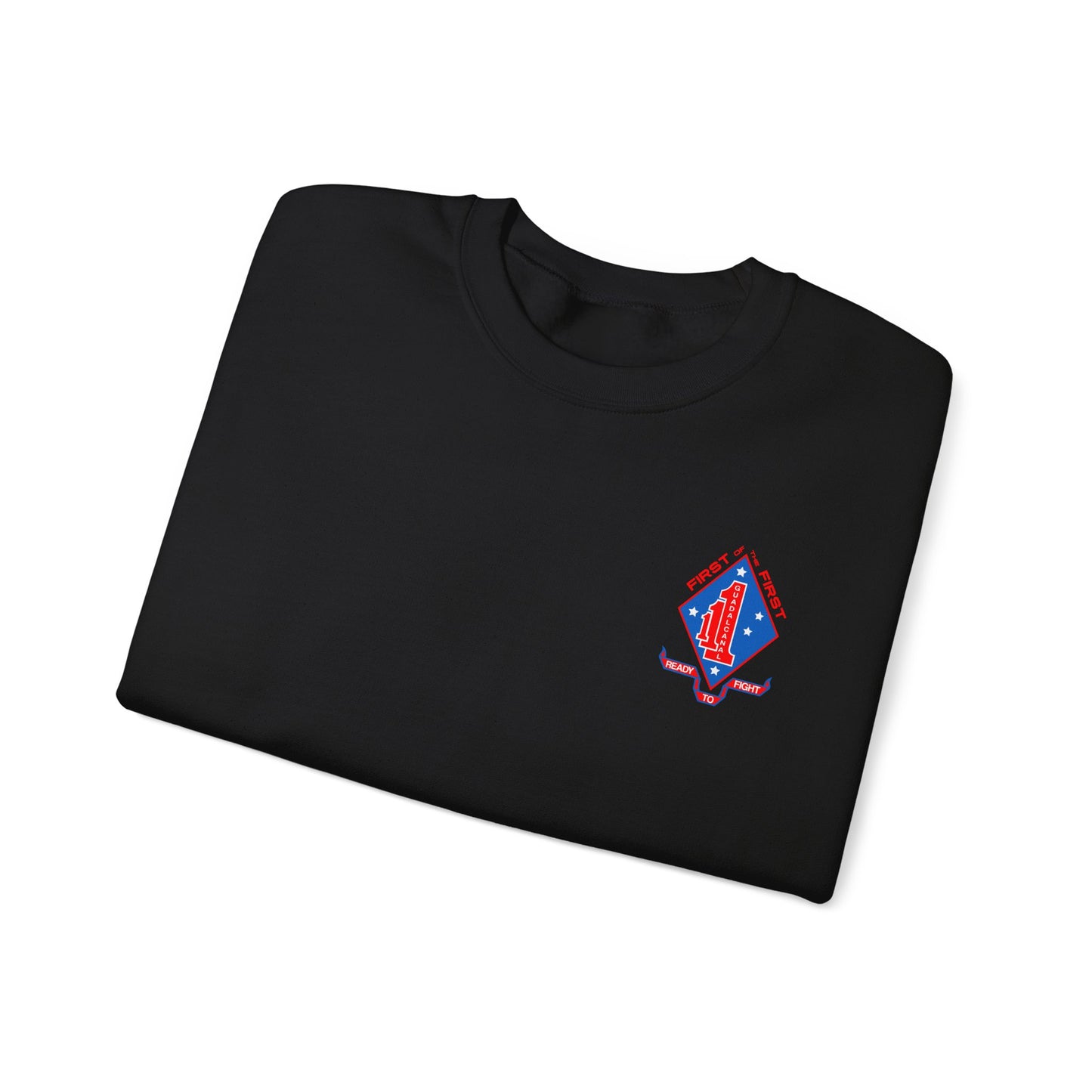 1st Battalion 1st Marines Unit Full Color Crewneck Sweater