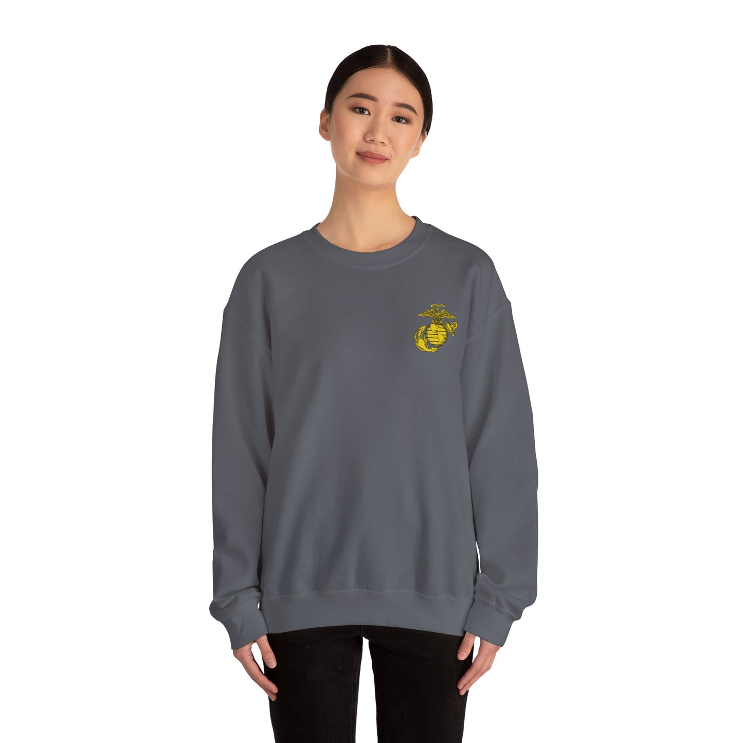 Old School Mighty P-3 w/ Yellow EGA Crewneck Sweater