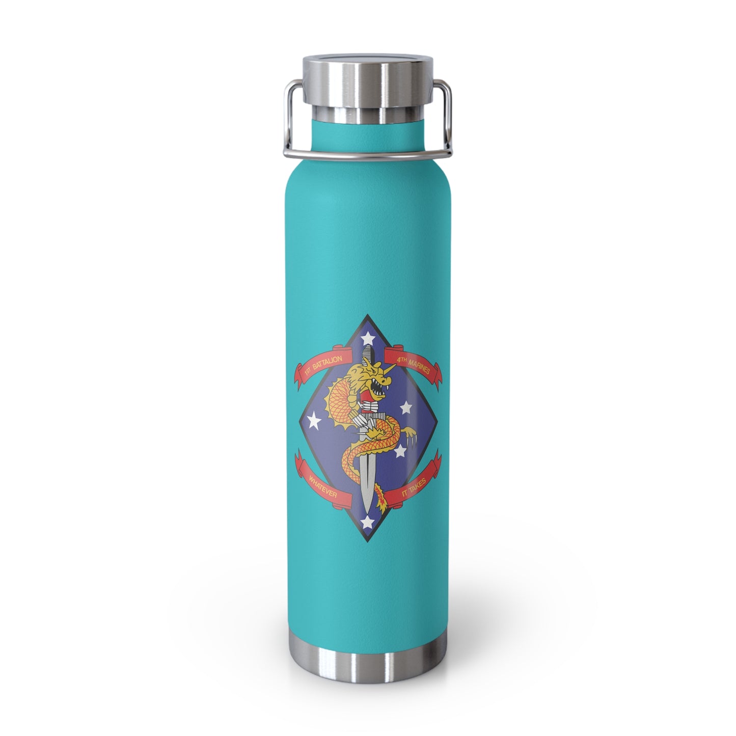 1/4 Unit Copper Vacuum Insulated Bottle, 22oz